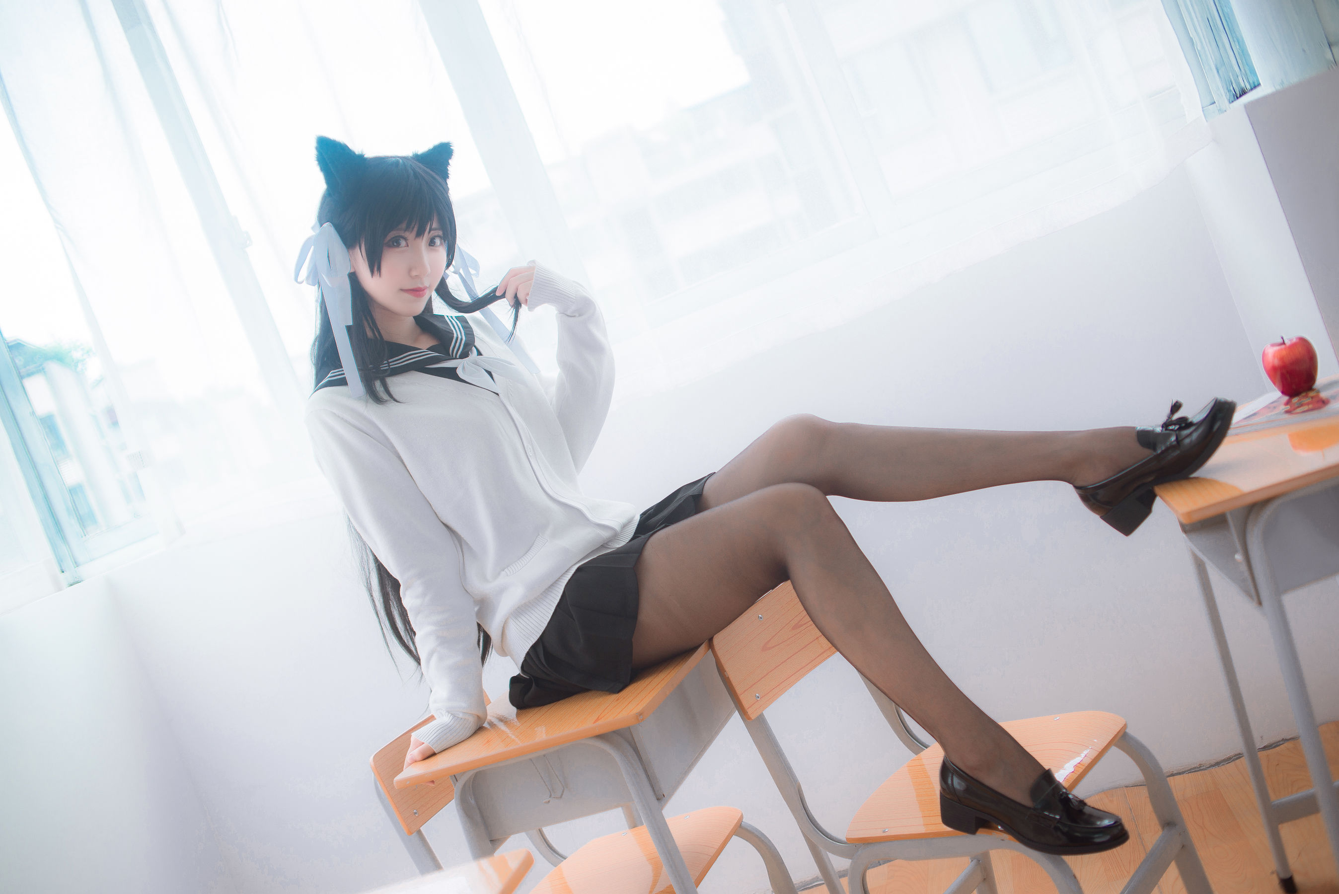 人气Coser黑川 獒犬制服