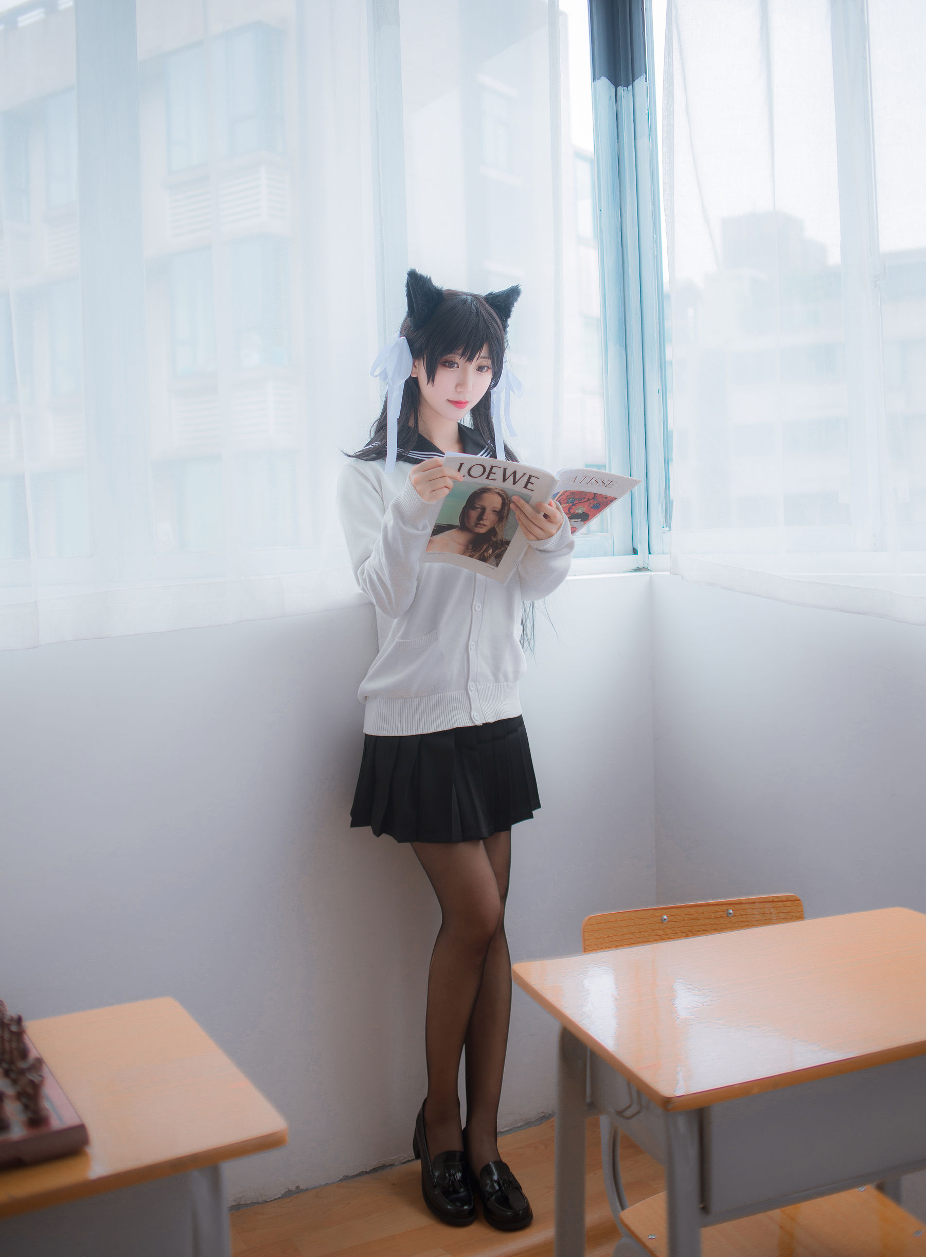 人气Coser黑川 獒犬制服