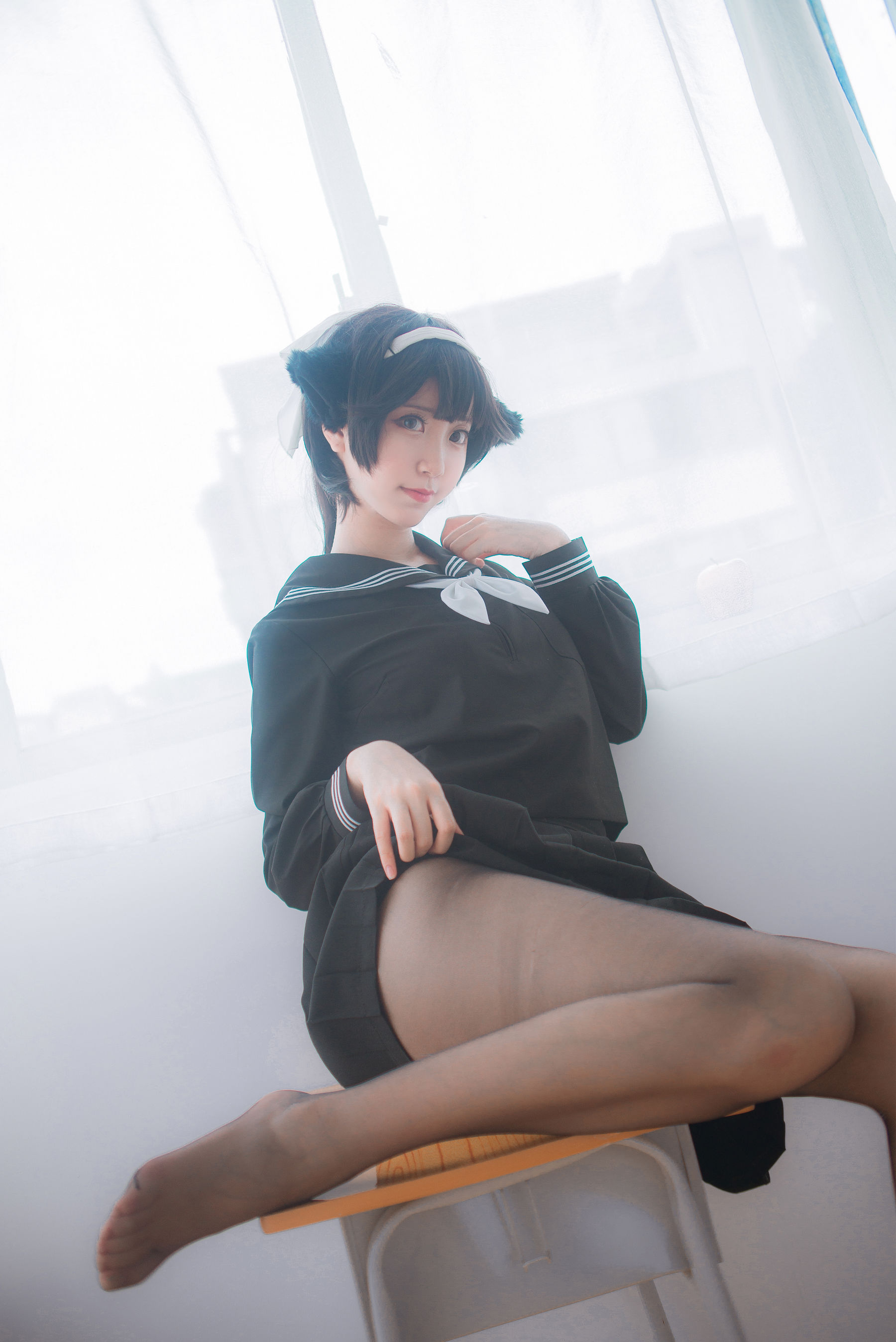 人气Coser黑川 獒犬制服
