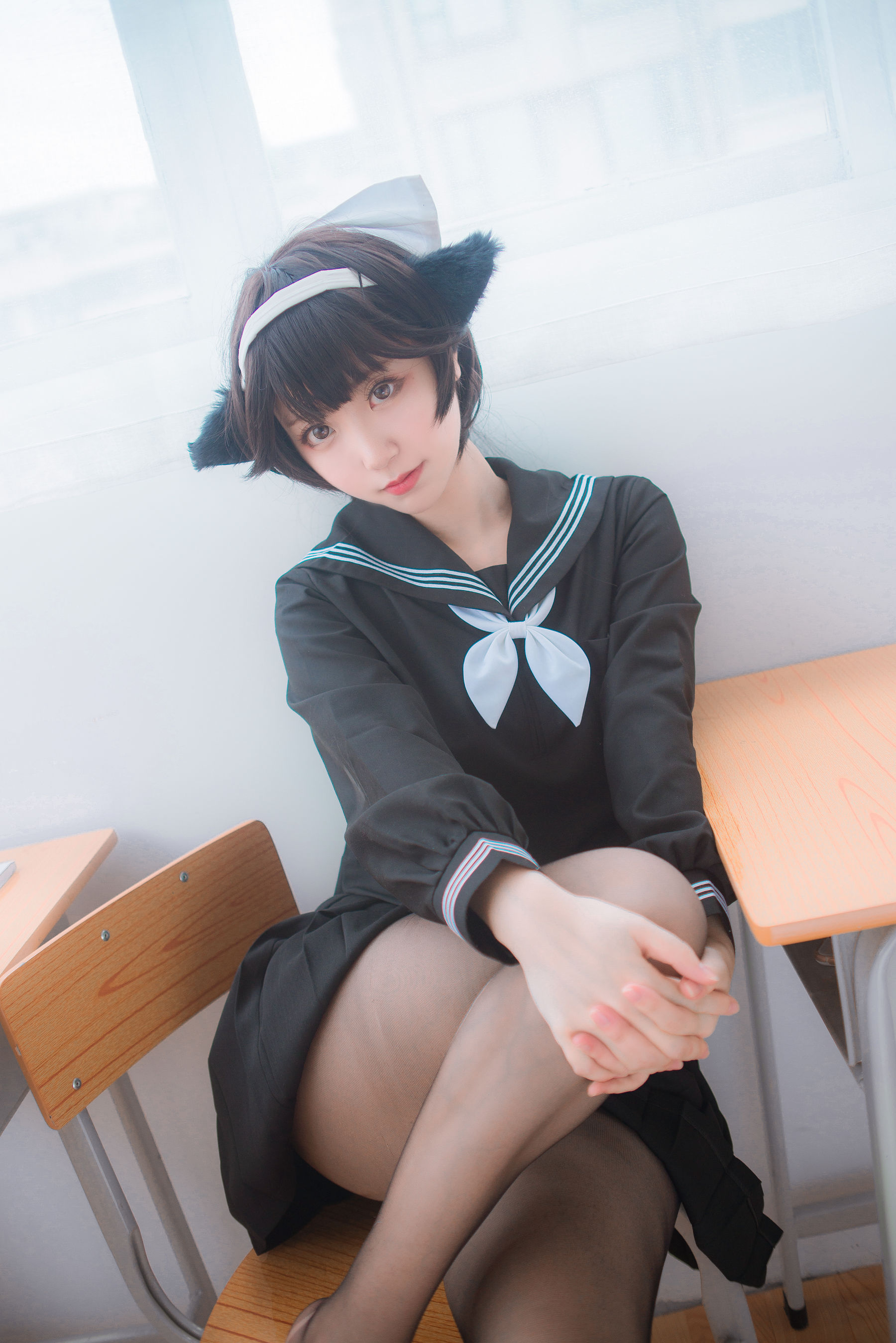 人气Coser黑川 獒犬制服