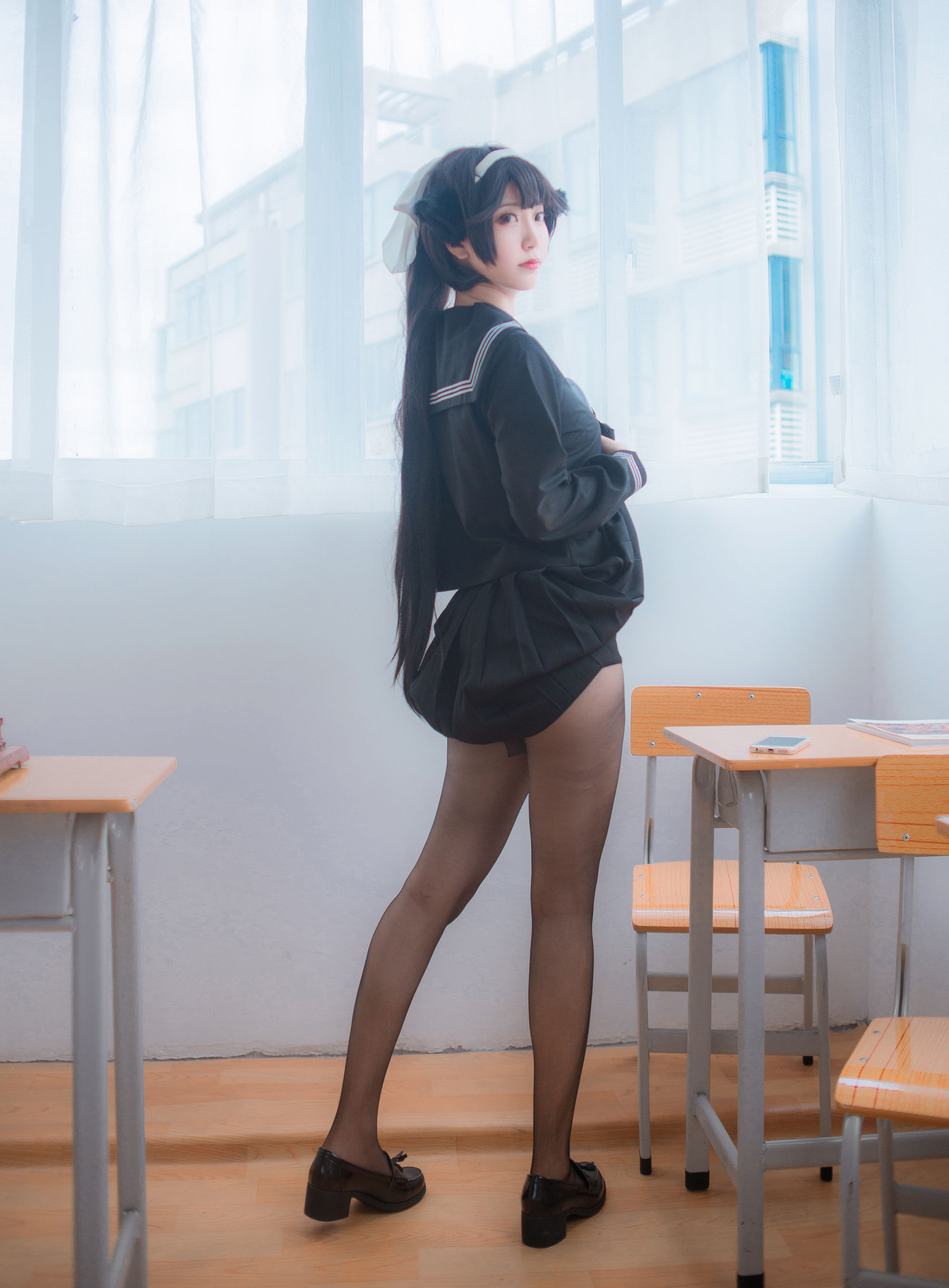 人气Coser黑川 獒犬制服