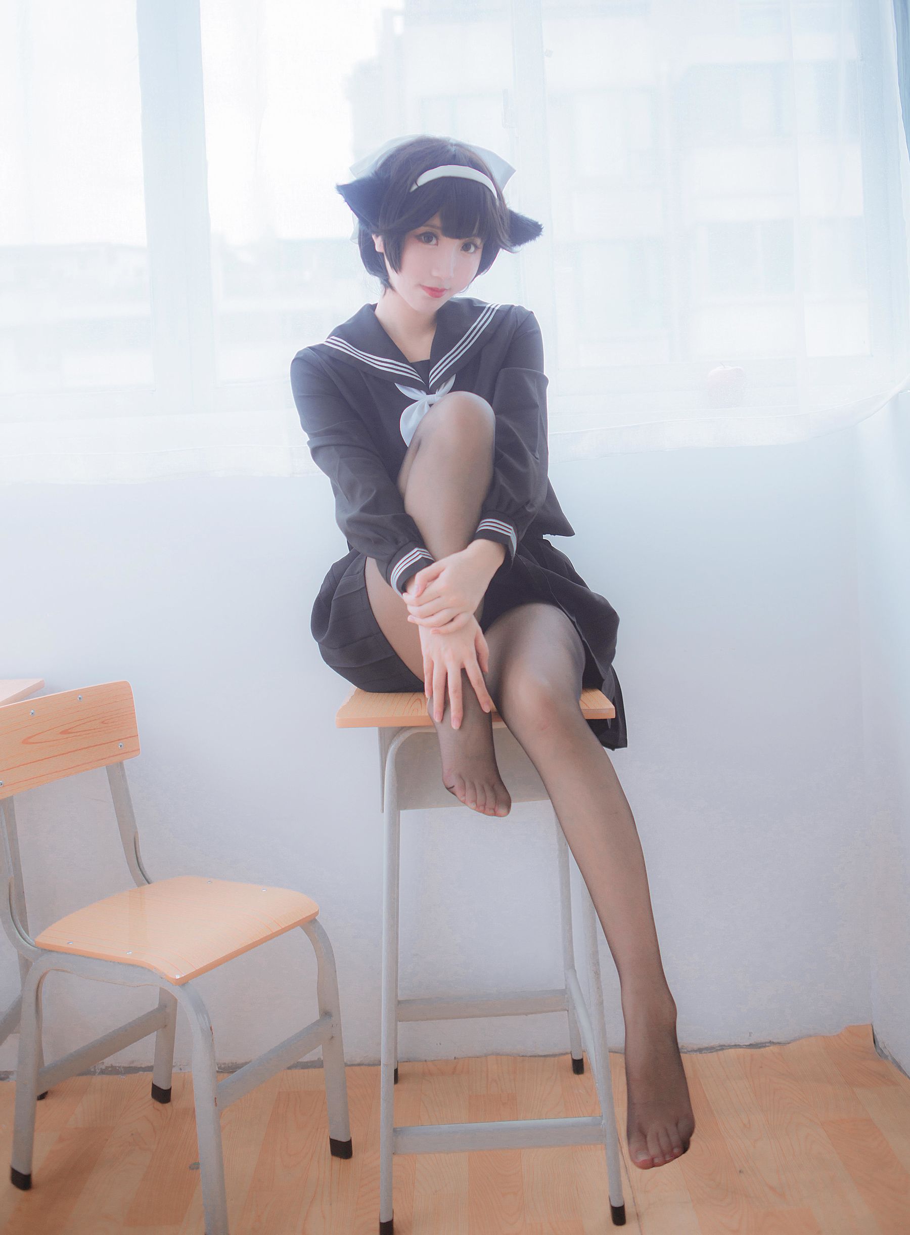 人气Coser黑川 獒犬制服