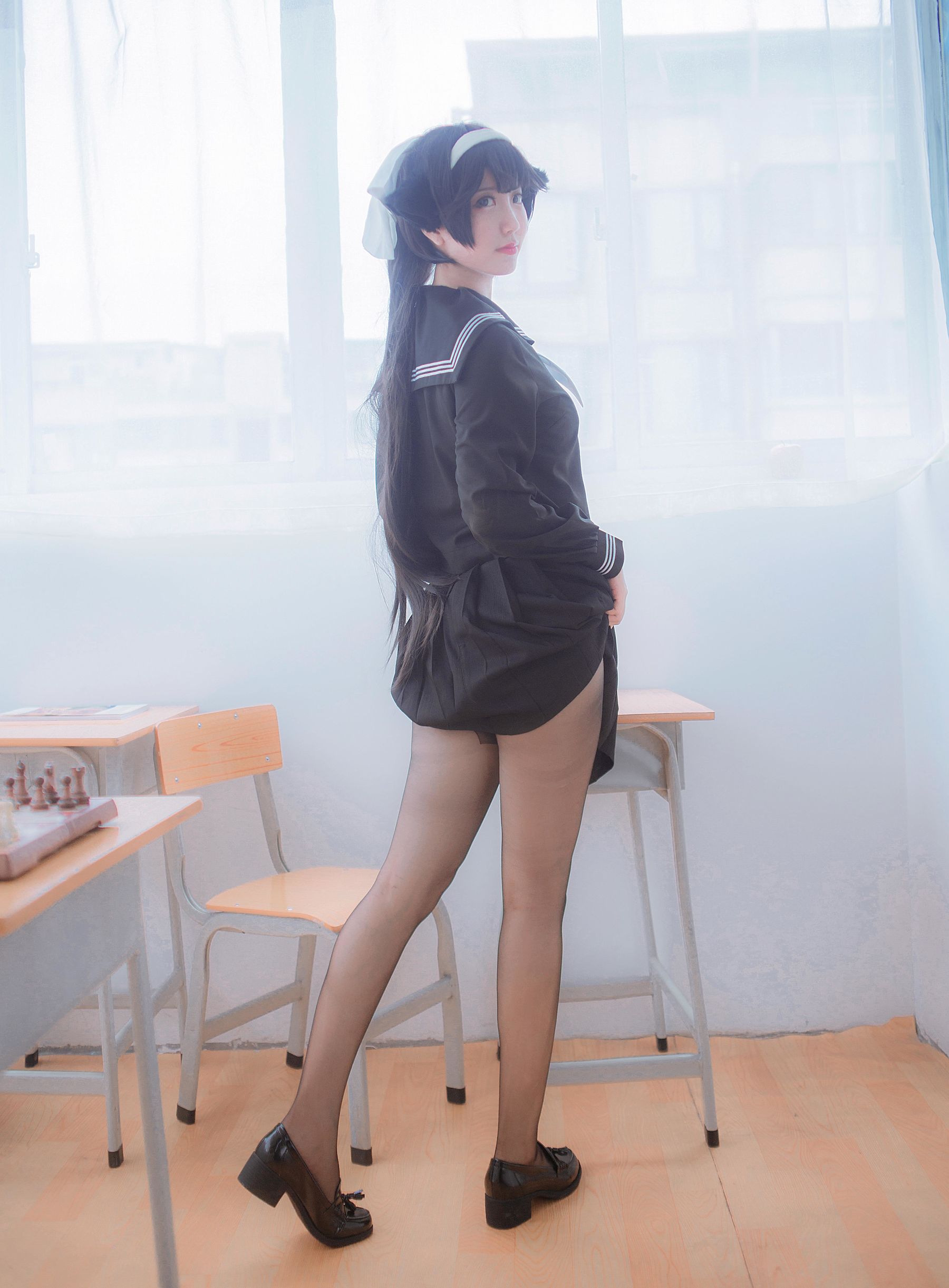 人气Coser黑川 獒犬制服