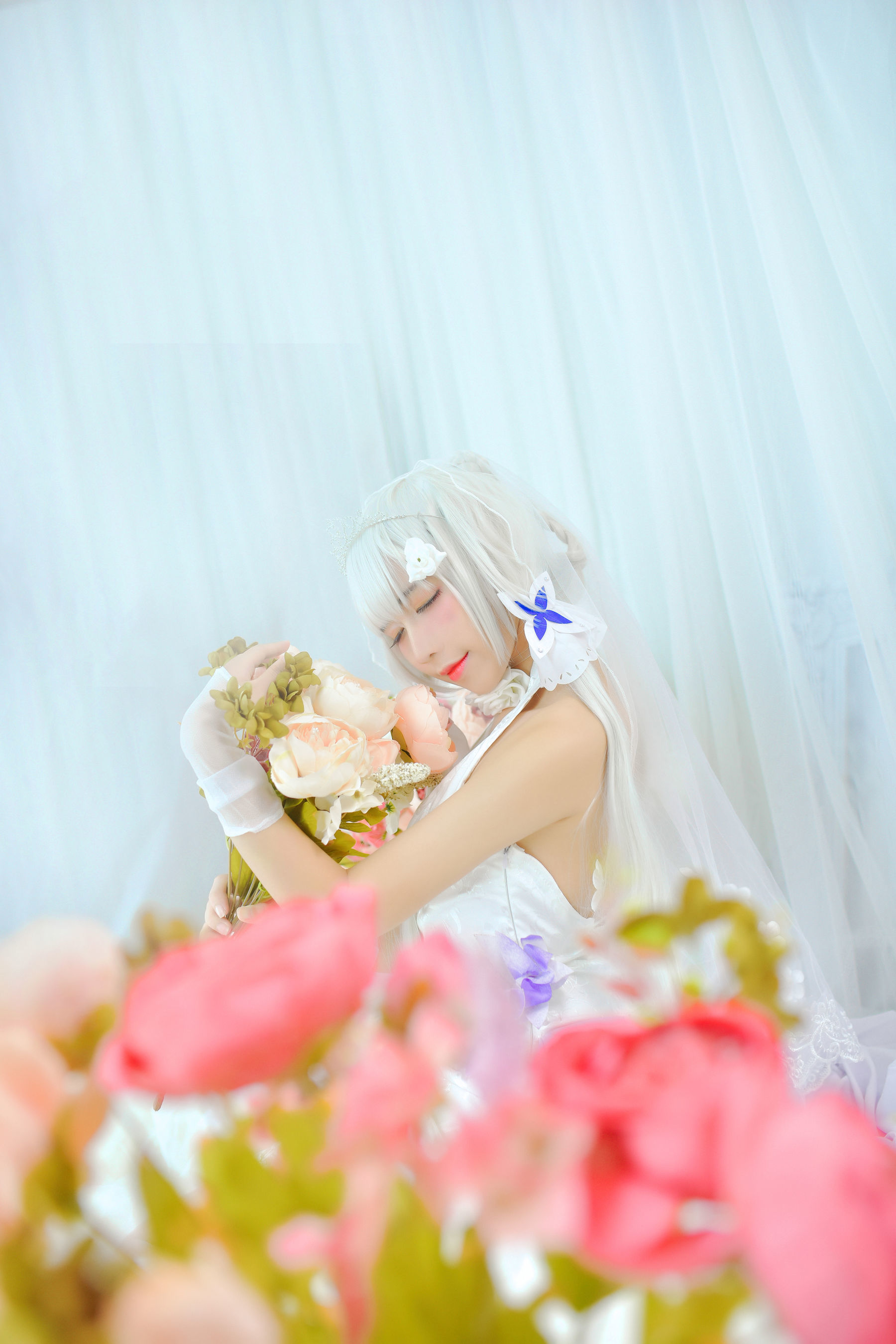 动漫博主九曲Jean 婚纱
