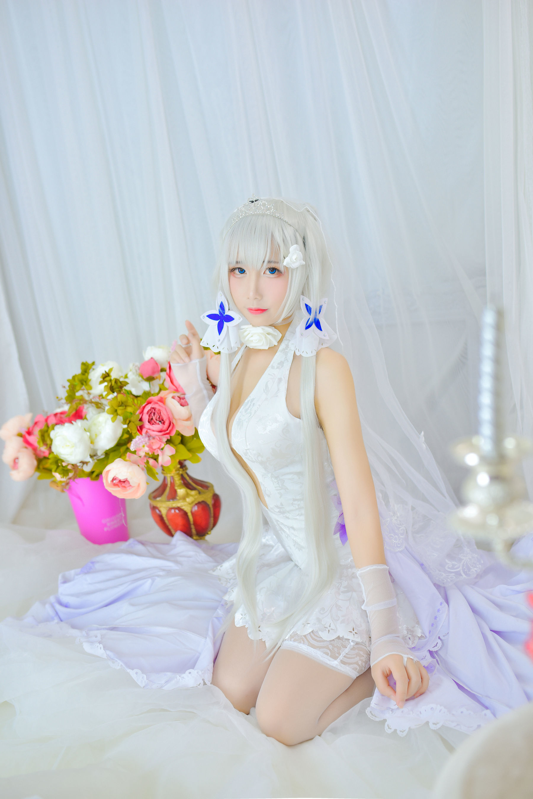 动漫博主九曲Jean 婚纱