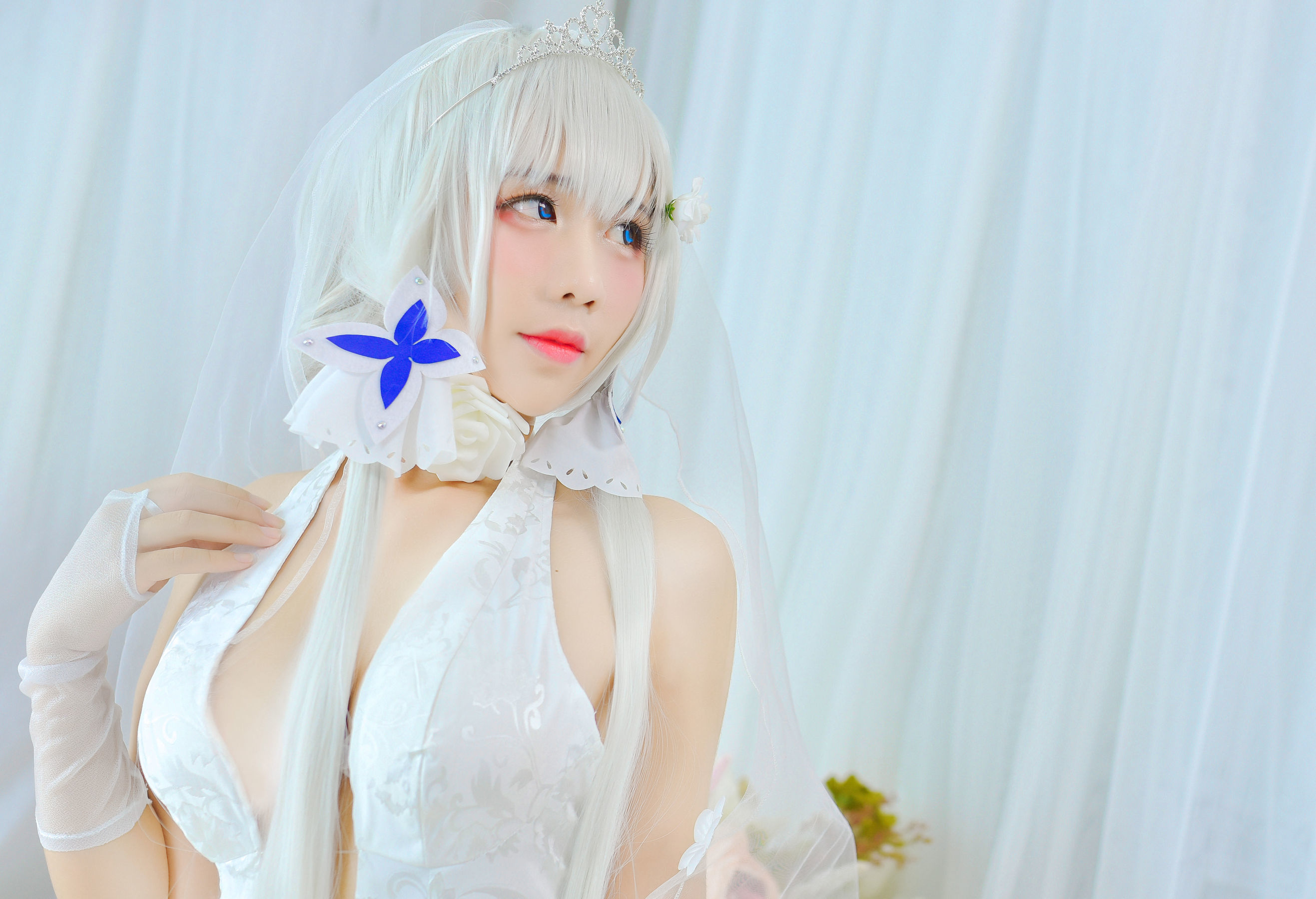 动漫博主九曲Jean 婚纱