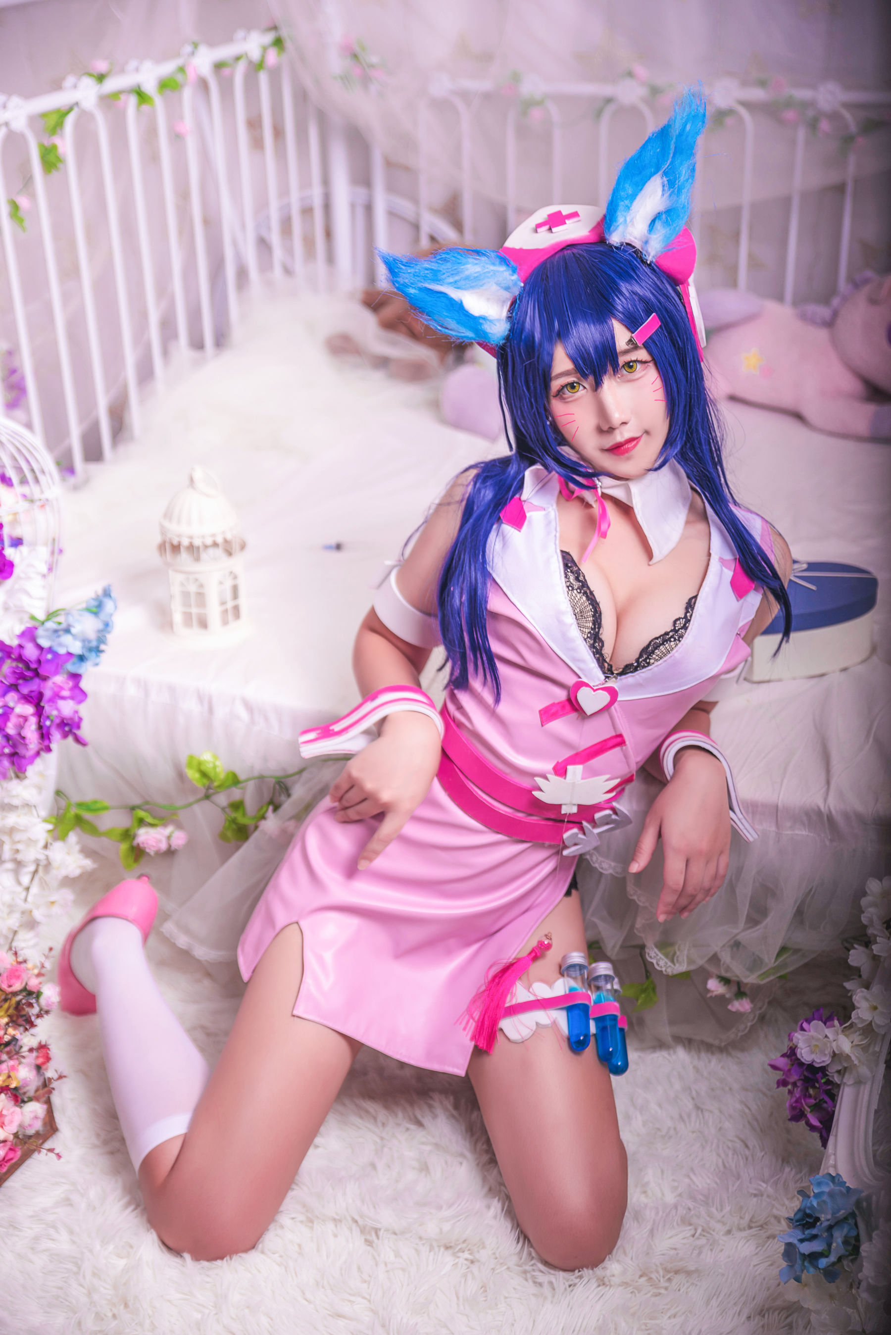 动漫博主九曲Jean 阿狸护士服
