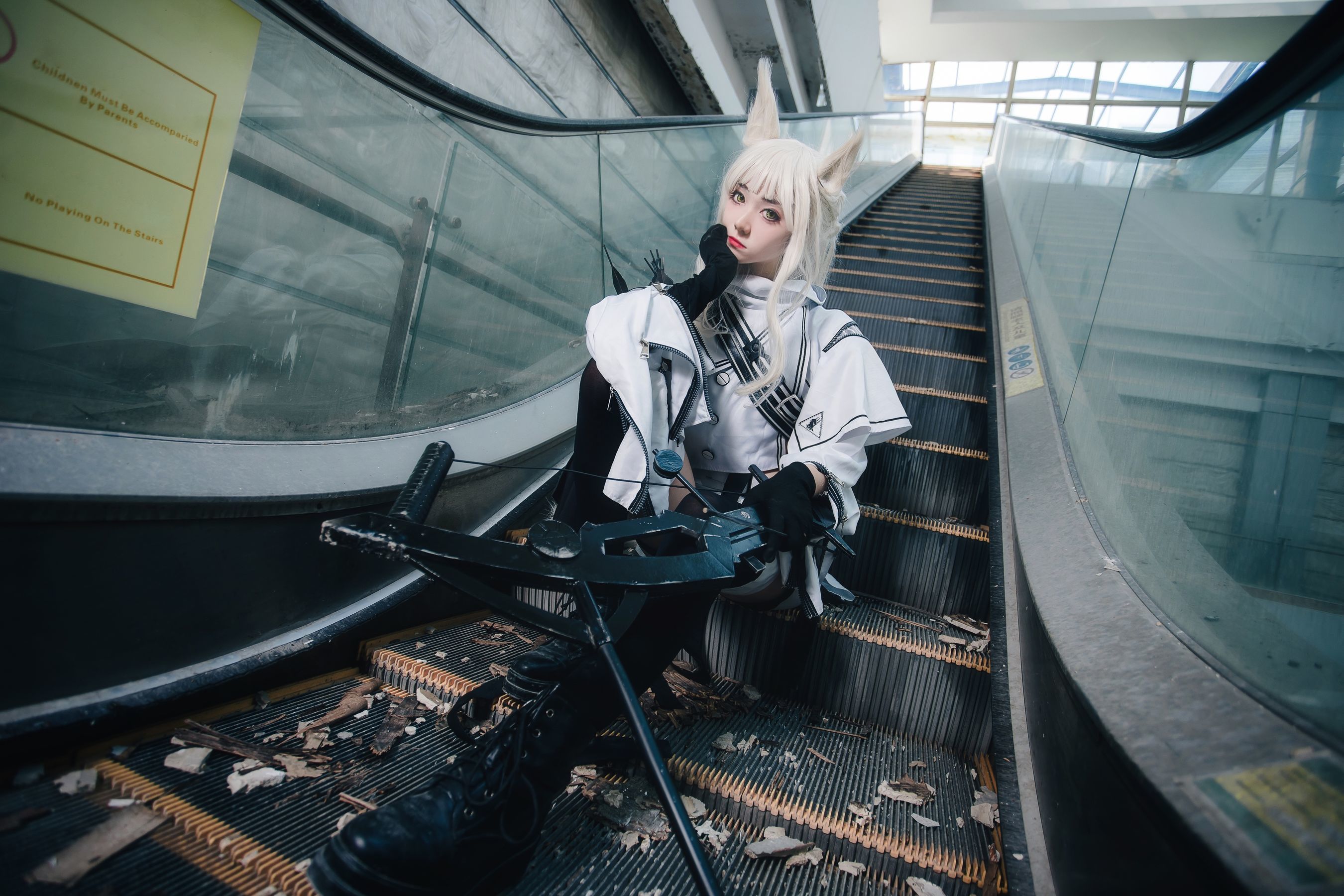 动漫博主南桃Momoko 白金常服