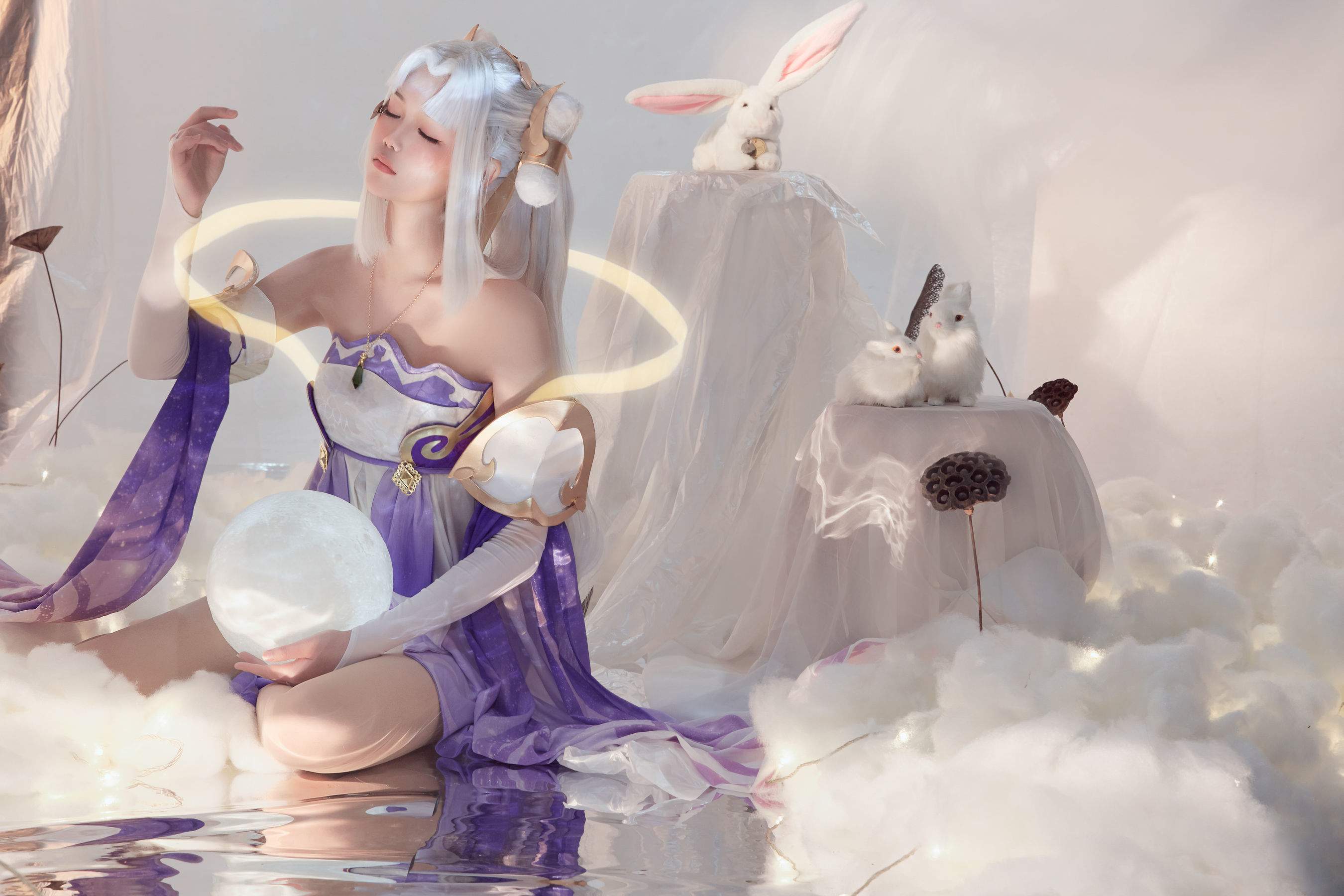 人气coser戚顾儿MIKI 王者荣耀 嫦娥