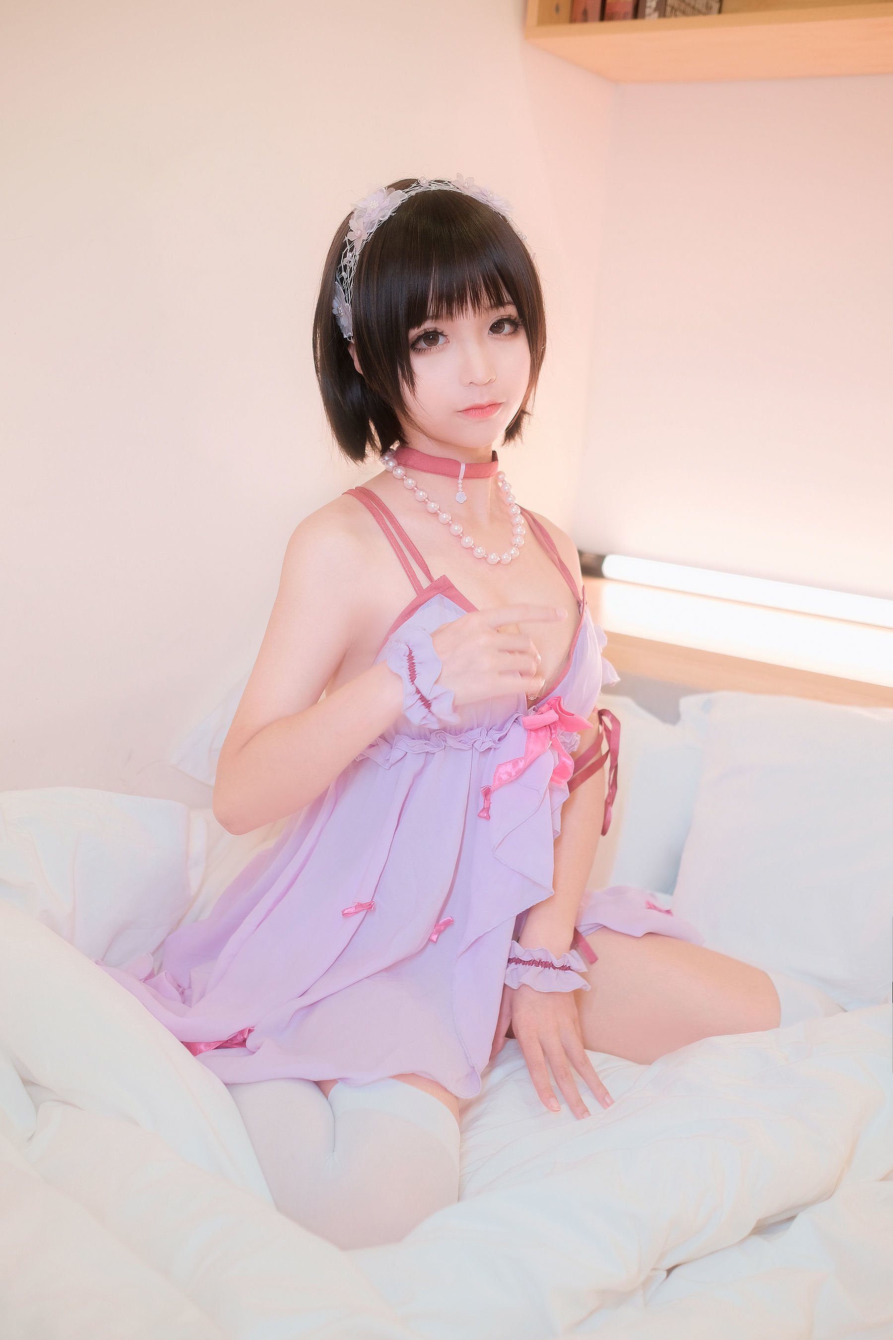 动漫博主蠢沫沫 加藤惠睡衣