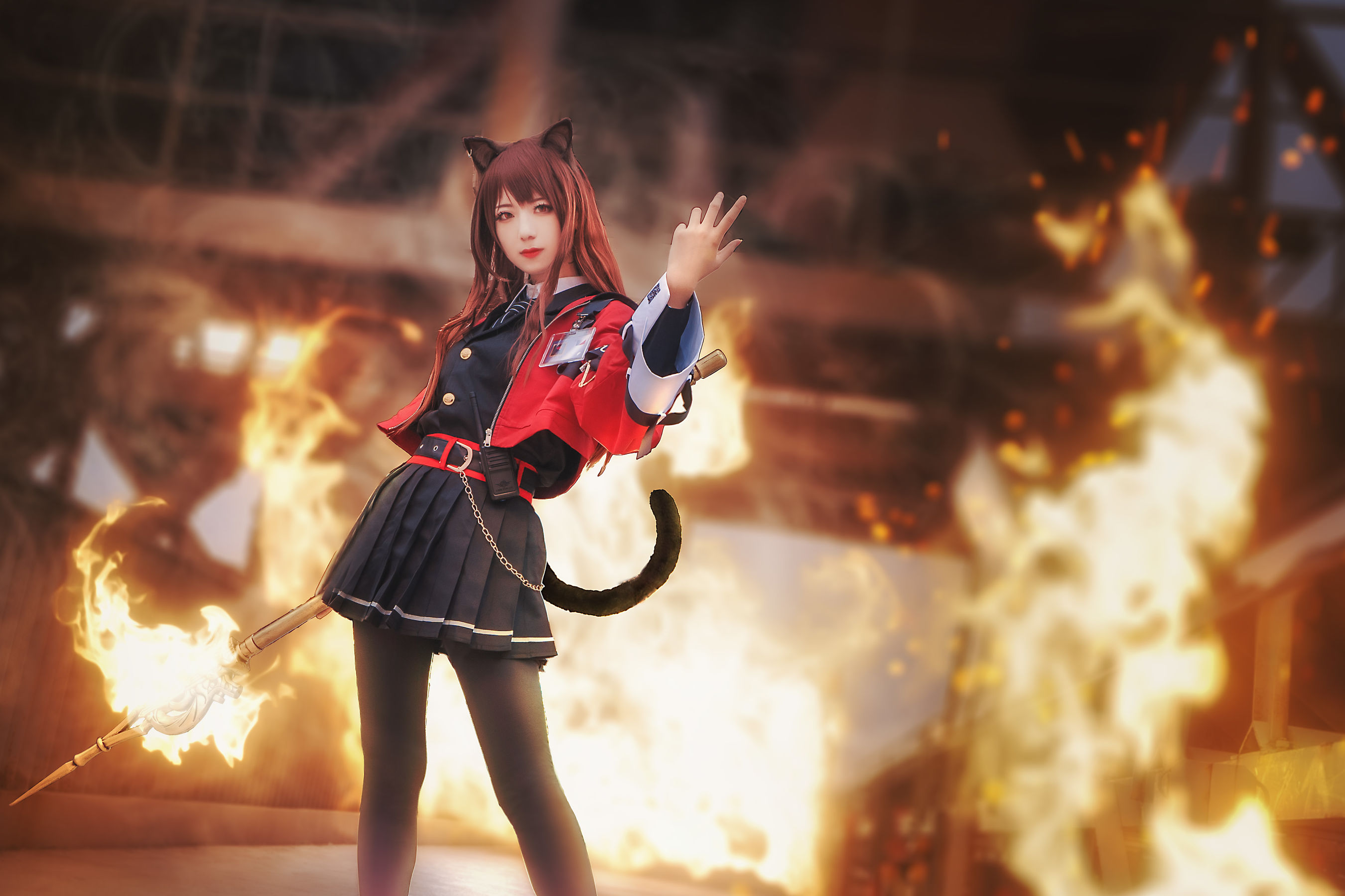 小姐姐弥音音ww 明日方舟 天火