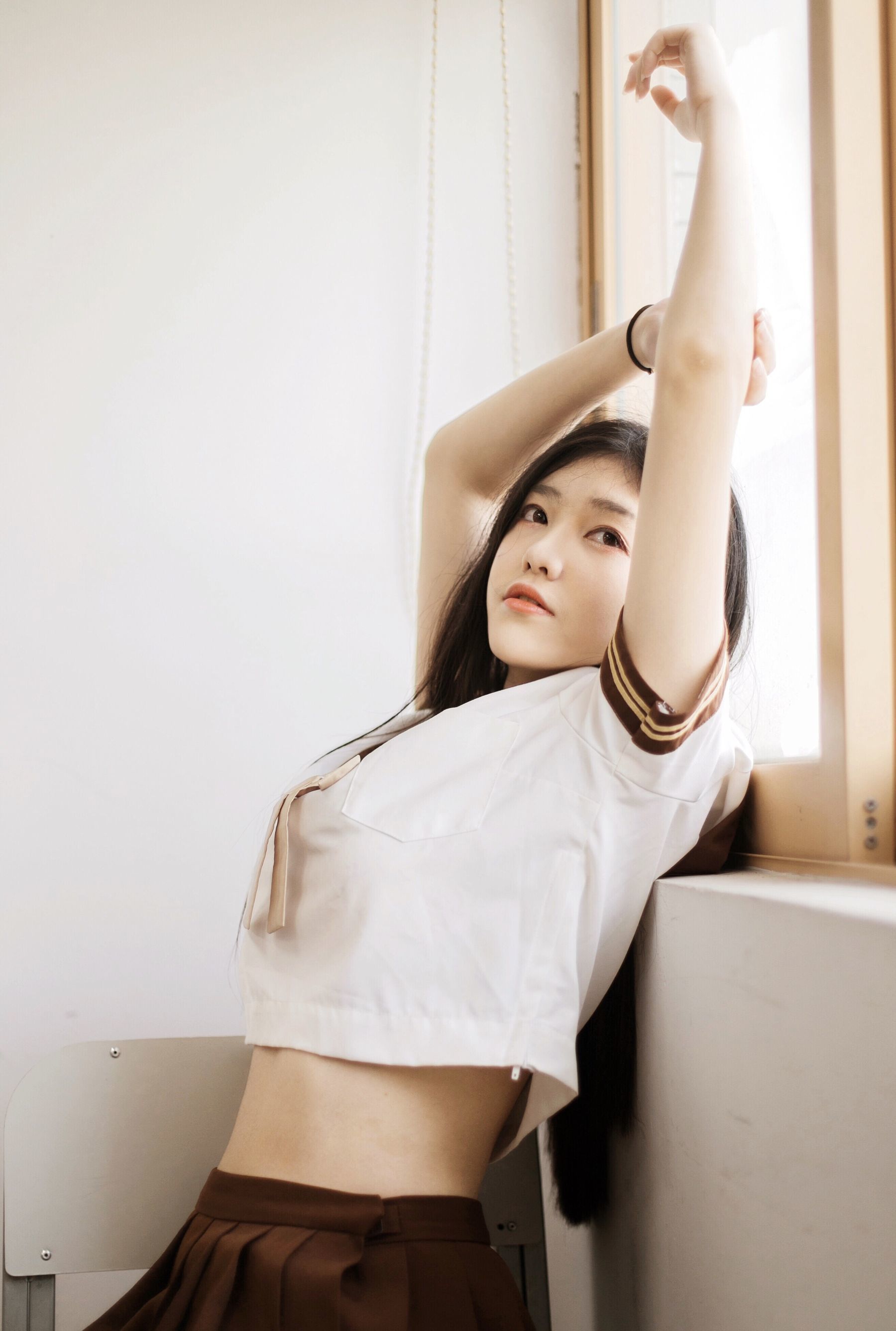 动漫博主南桃Momoko 性感JK