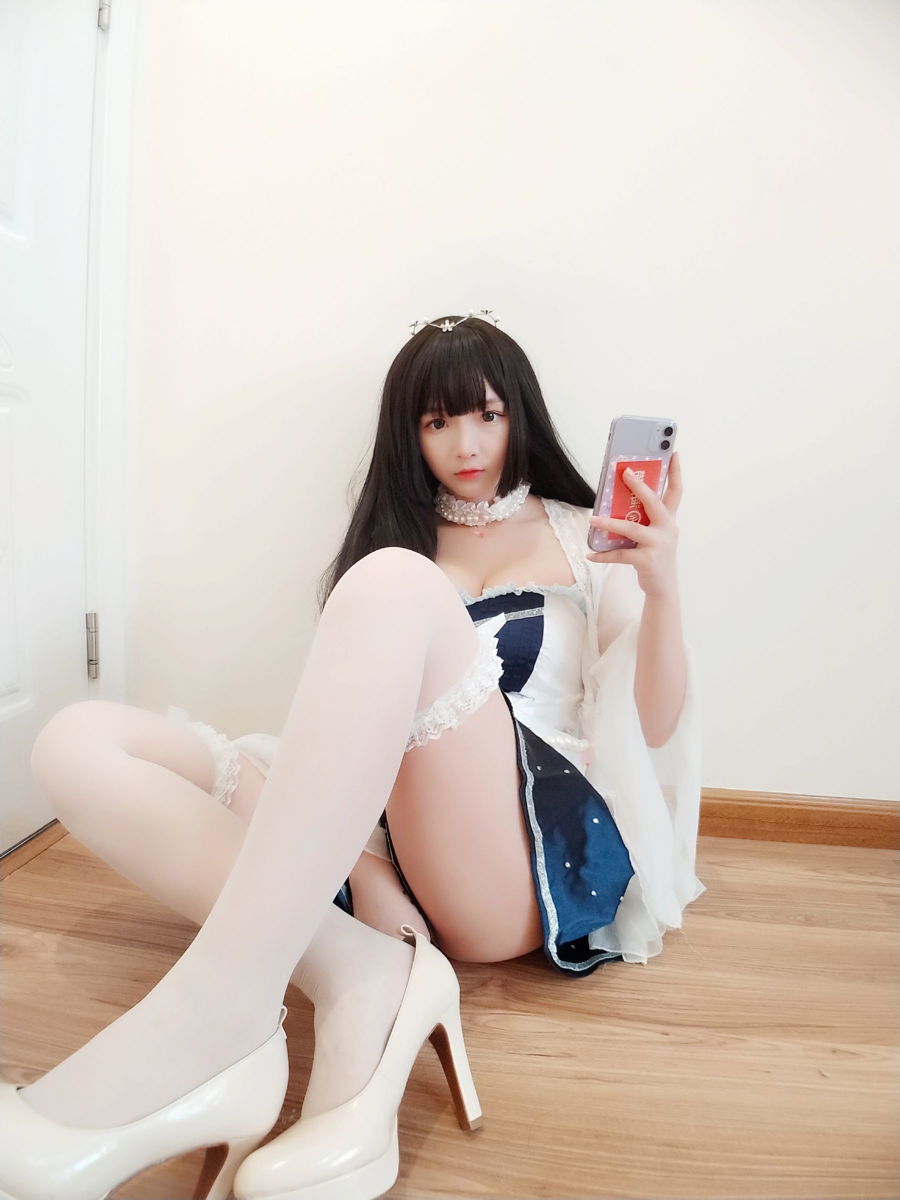 二次元美女古川kagura 白丝