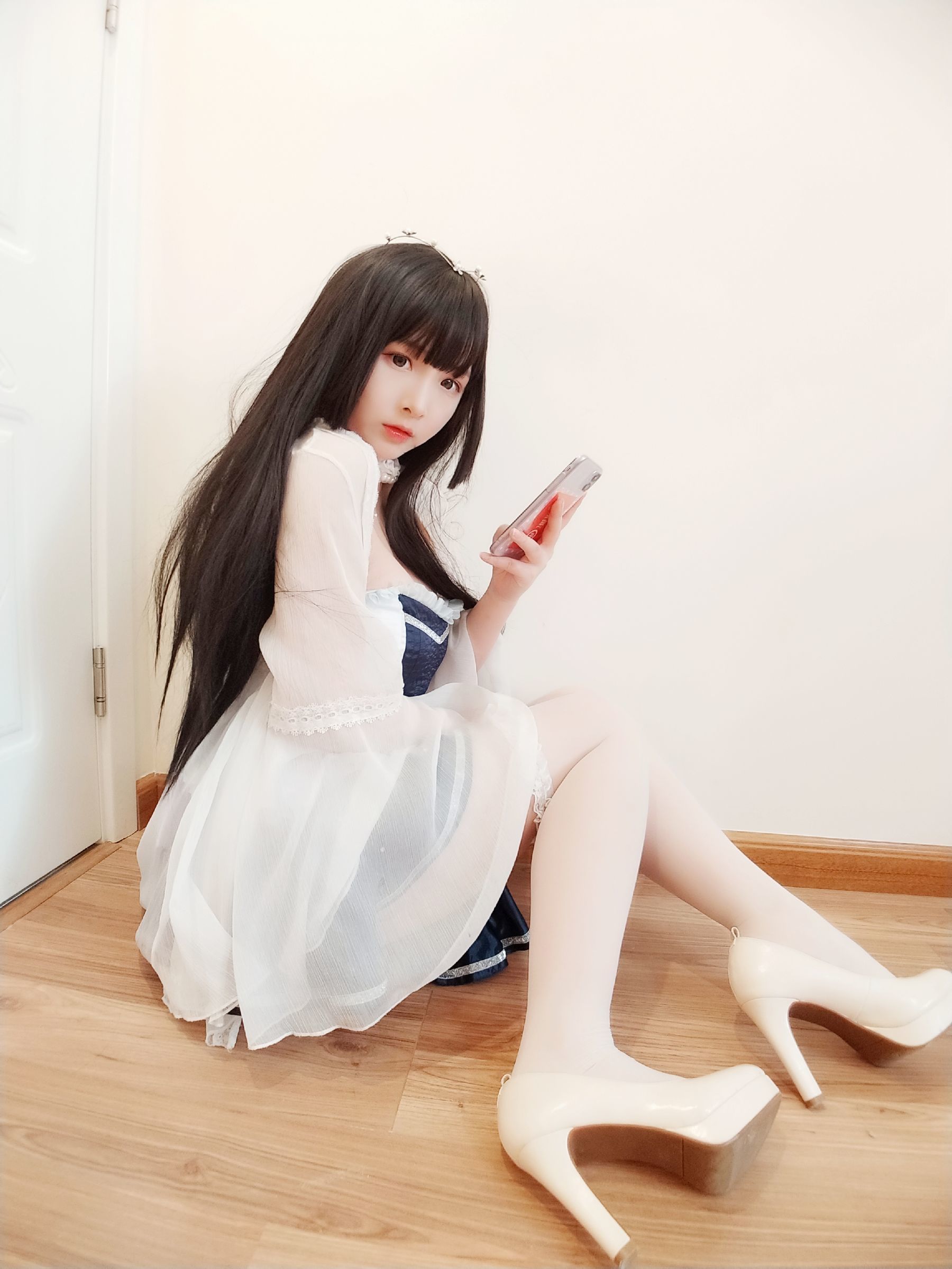 二次元美女古川kagura 白丝