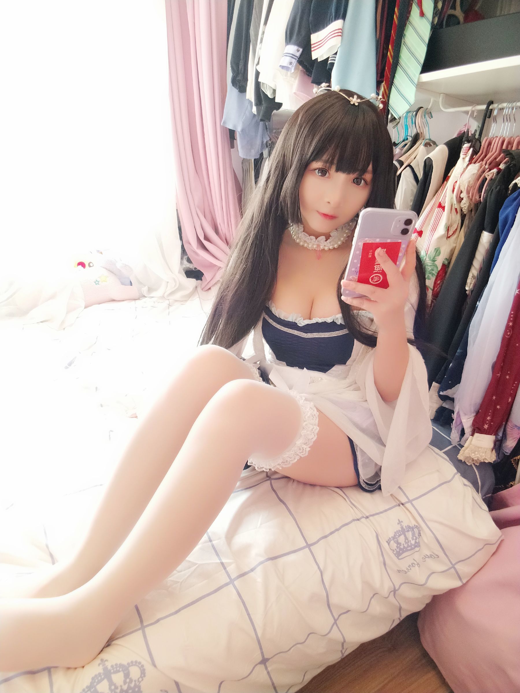 二次元美女古川kagura 白丝