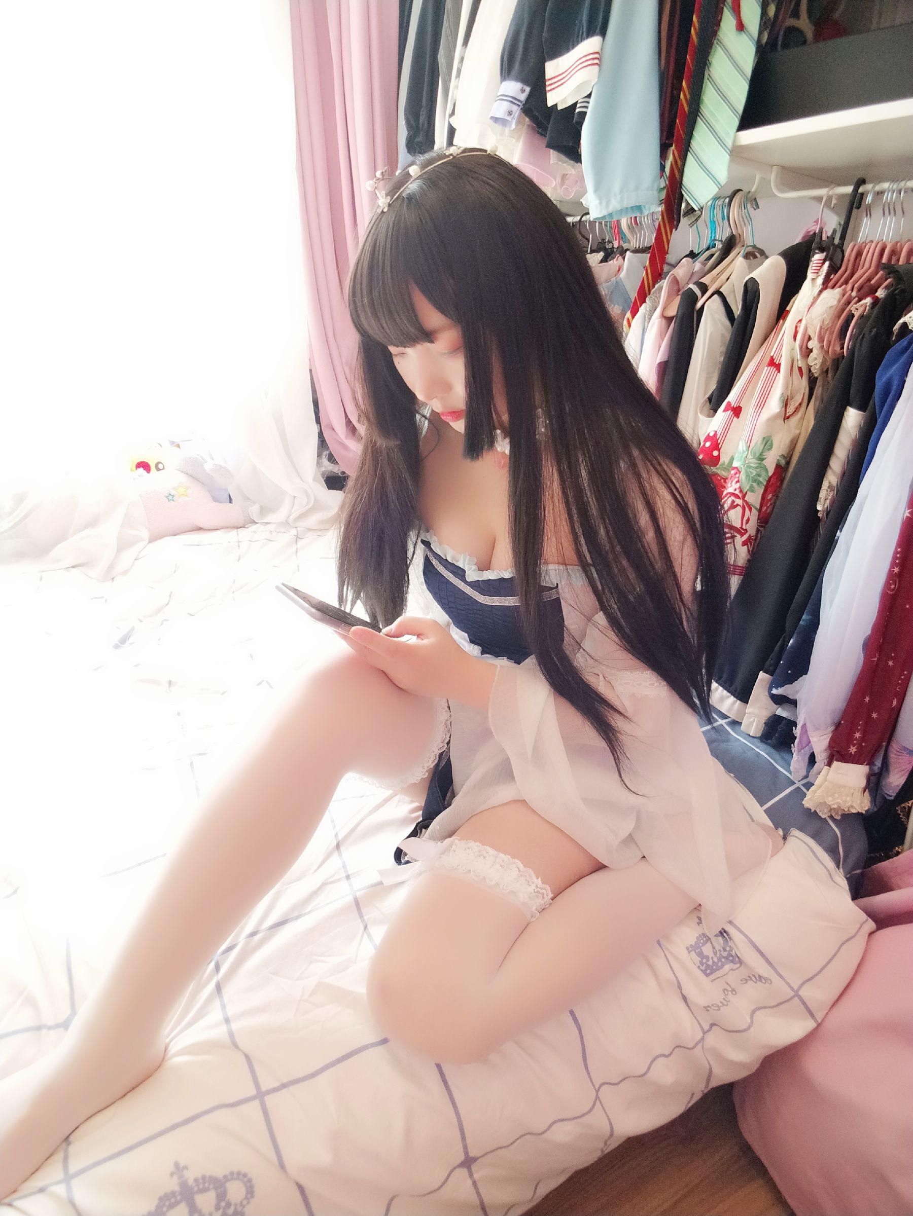 二次元美女古川kagura 白丝