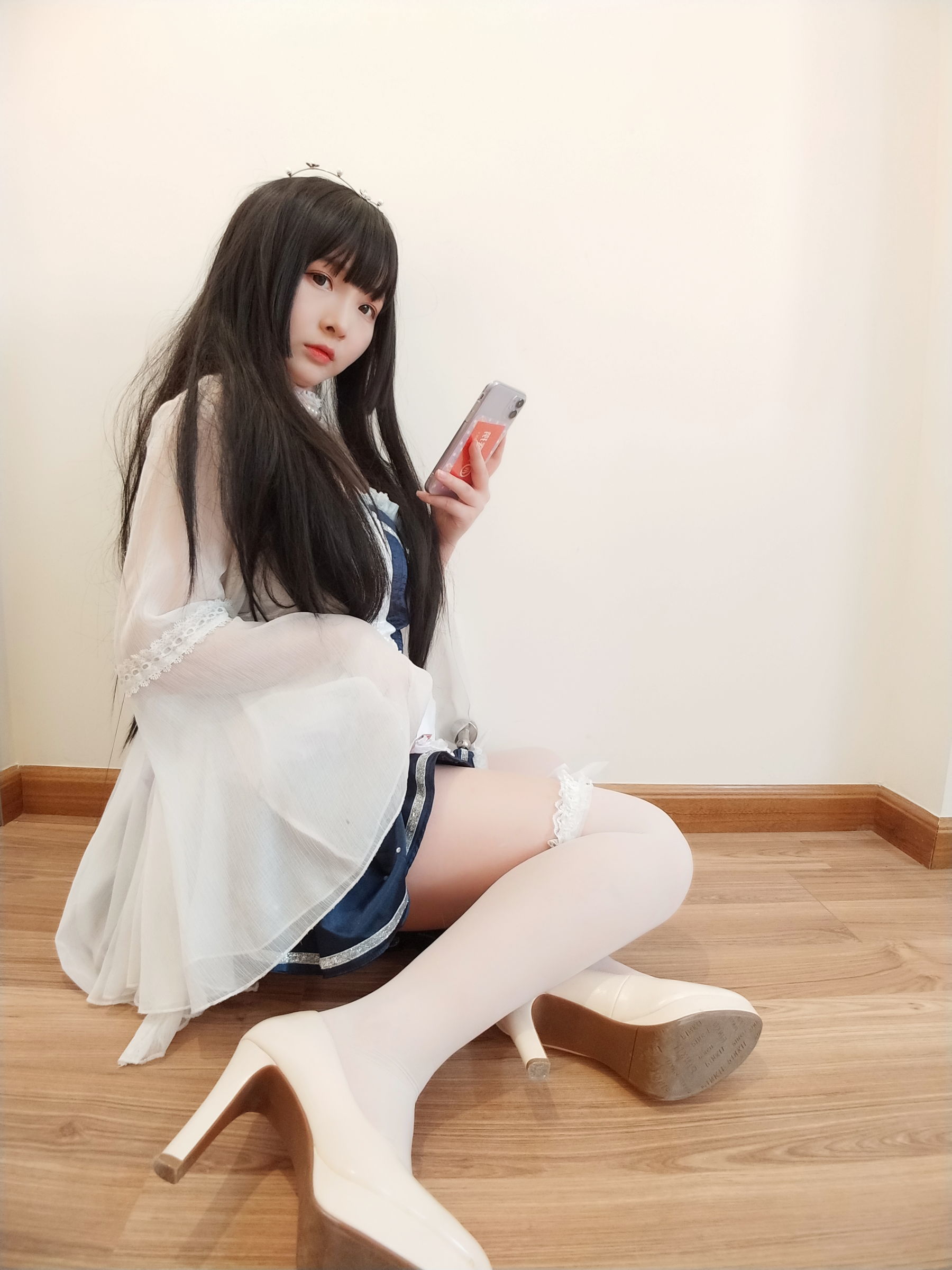 二次元美女古川kagura 白丝