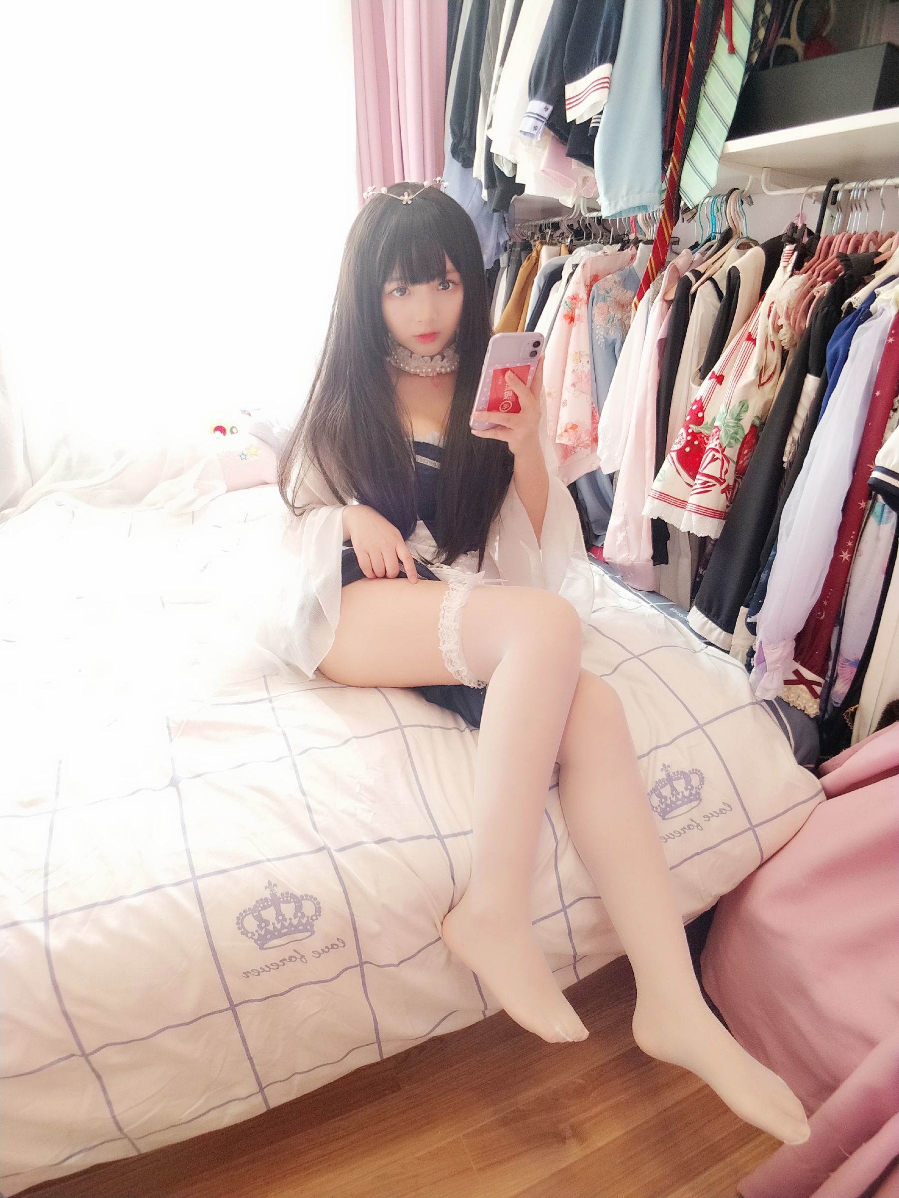 二次元美女古川kagura 白丝