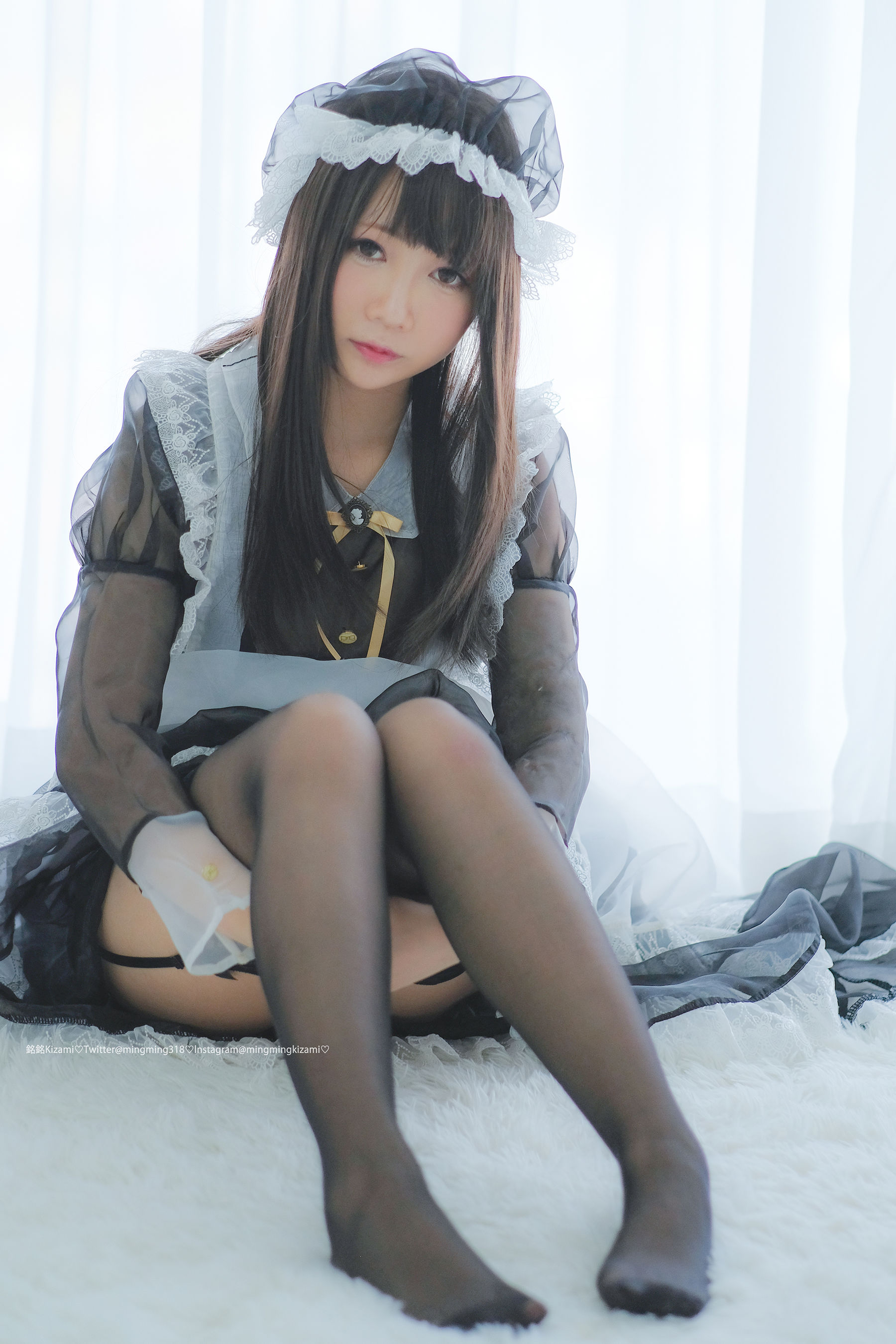 銘銘Kizami 自撮りVol.15 透明女仆