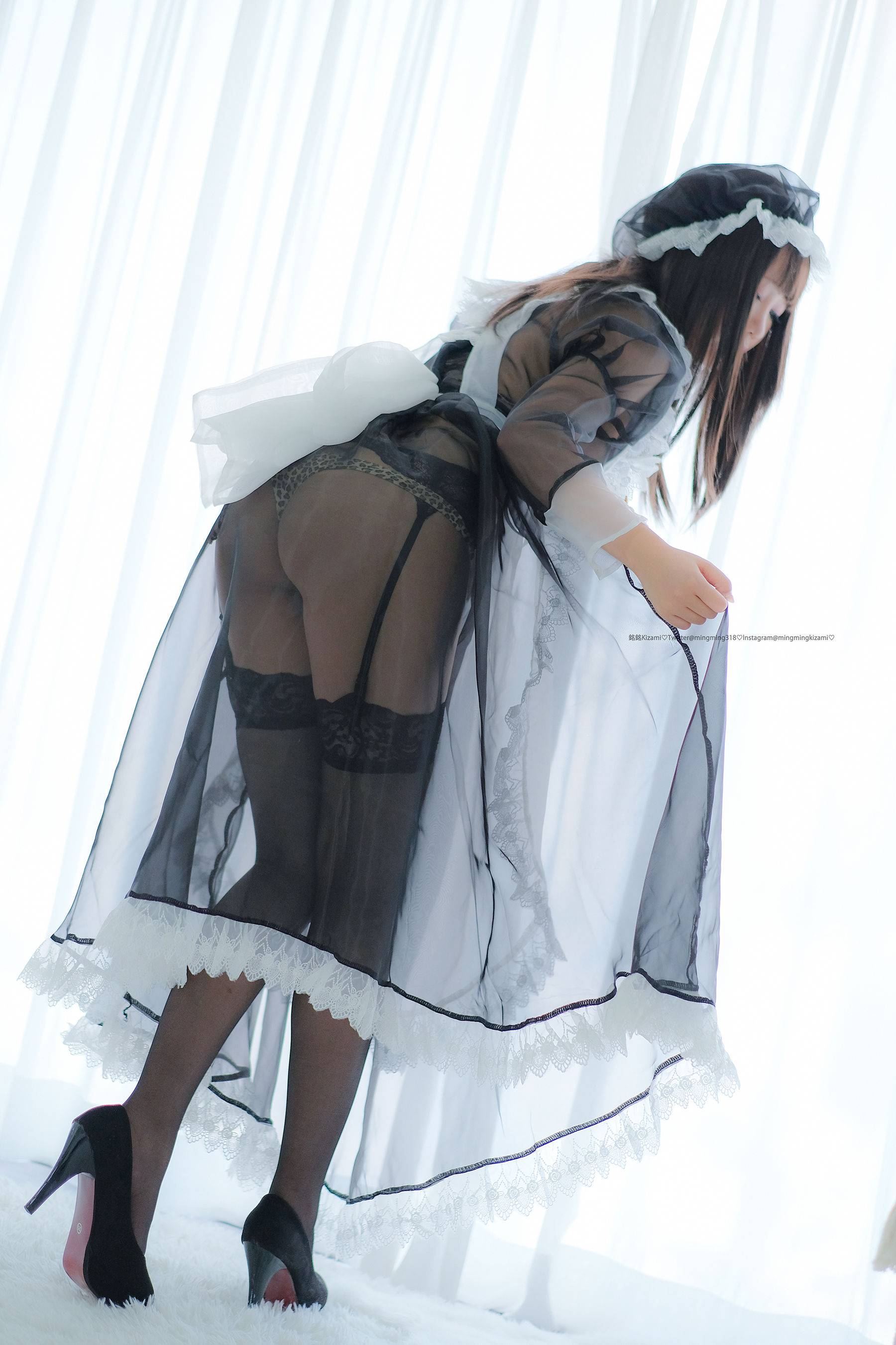 銘銘Kizami 自撮りVol.15 透明女仆