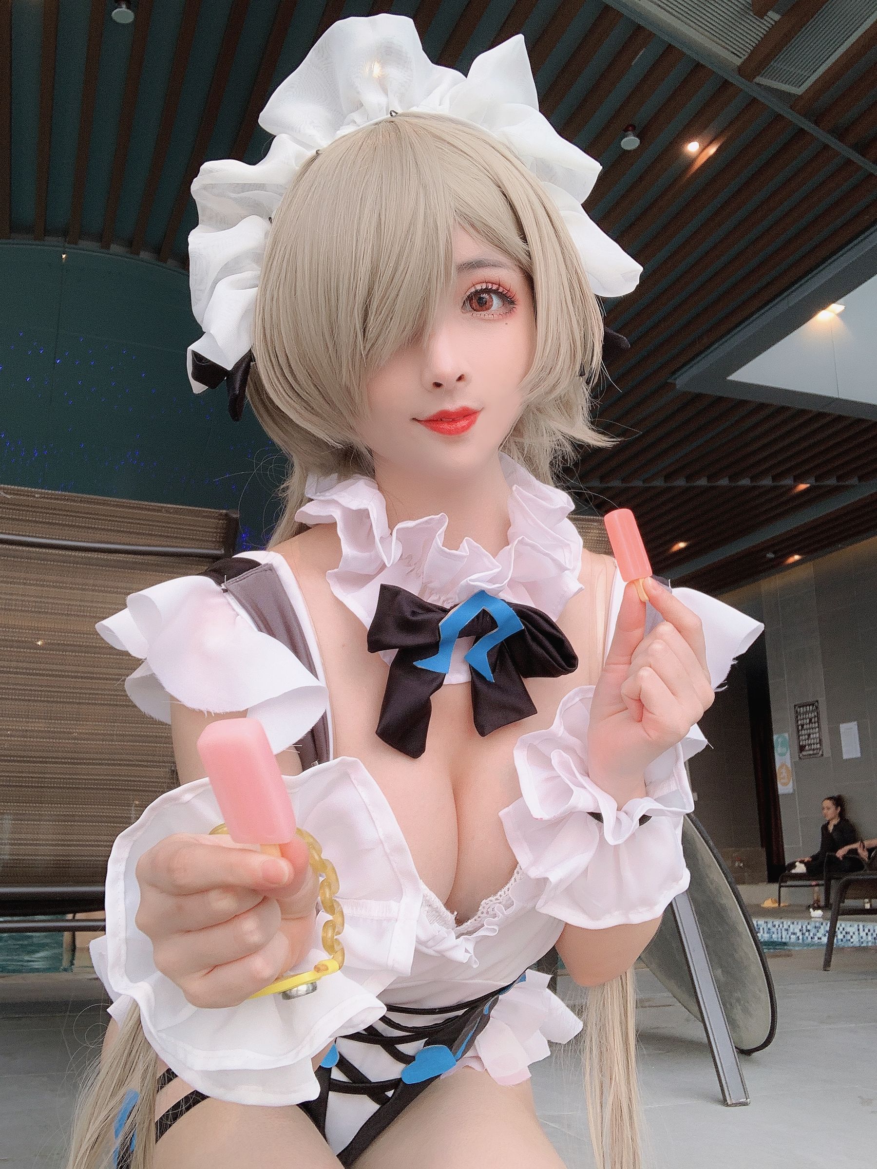 COS福利rioko凉凉子 丽塔泳装