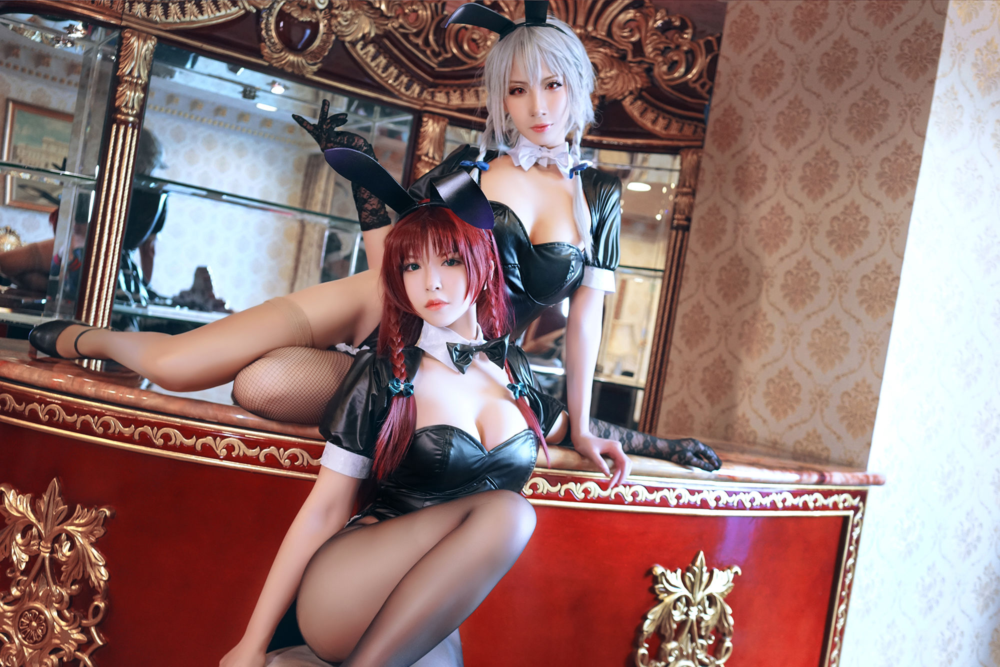 半半子&索索sophia 东方幻想乡兔女郎