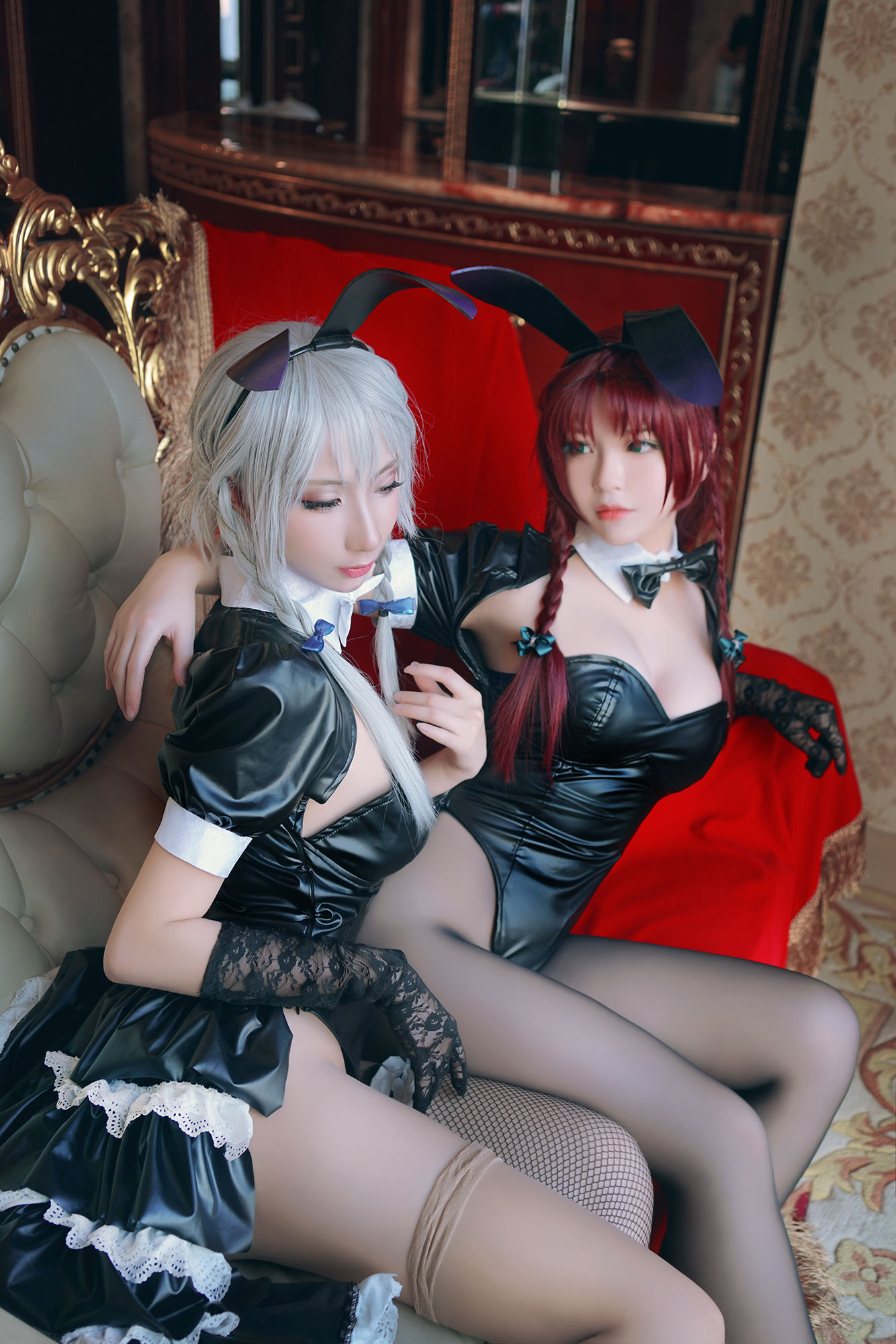 半半子&索索sophia 东方幻想乡兔女郎