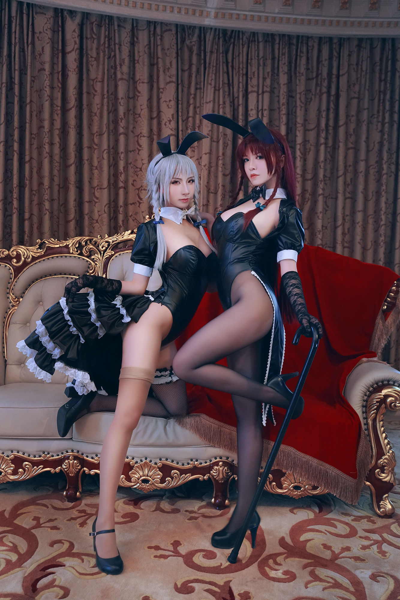 半半子&索索sophia 东方幻想乡兔女郎