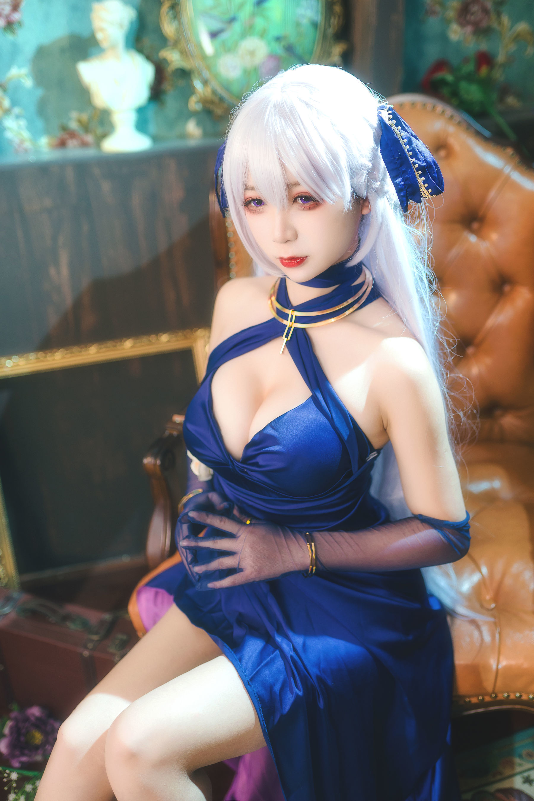 动漫博主樱落酱w 贝法礼服