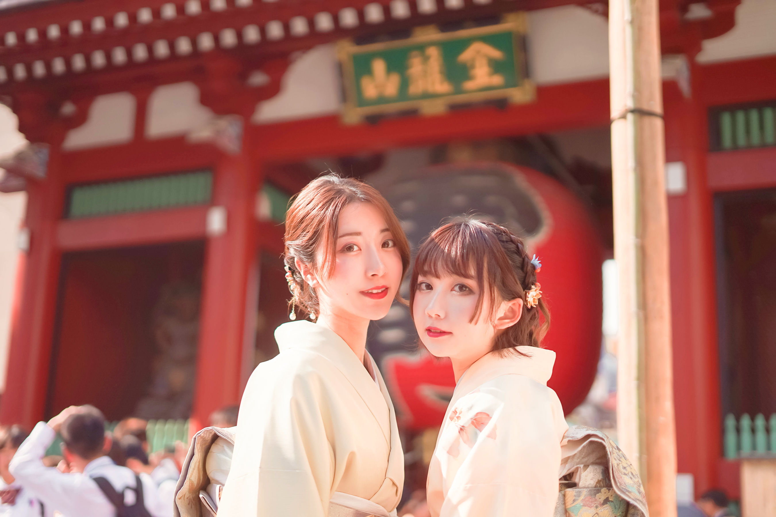 人气Coser黑川&浅野菌子 少女心事2