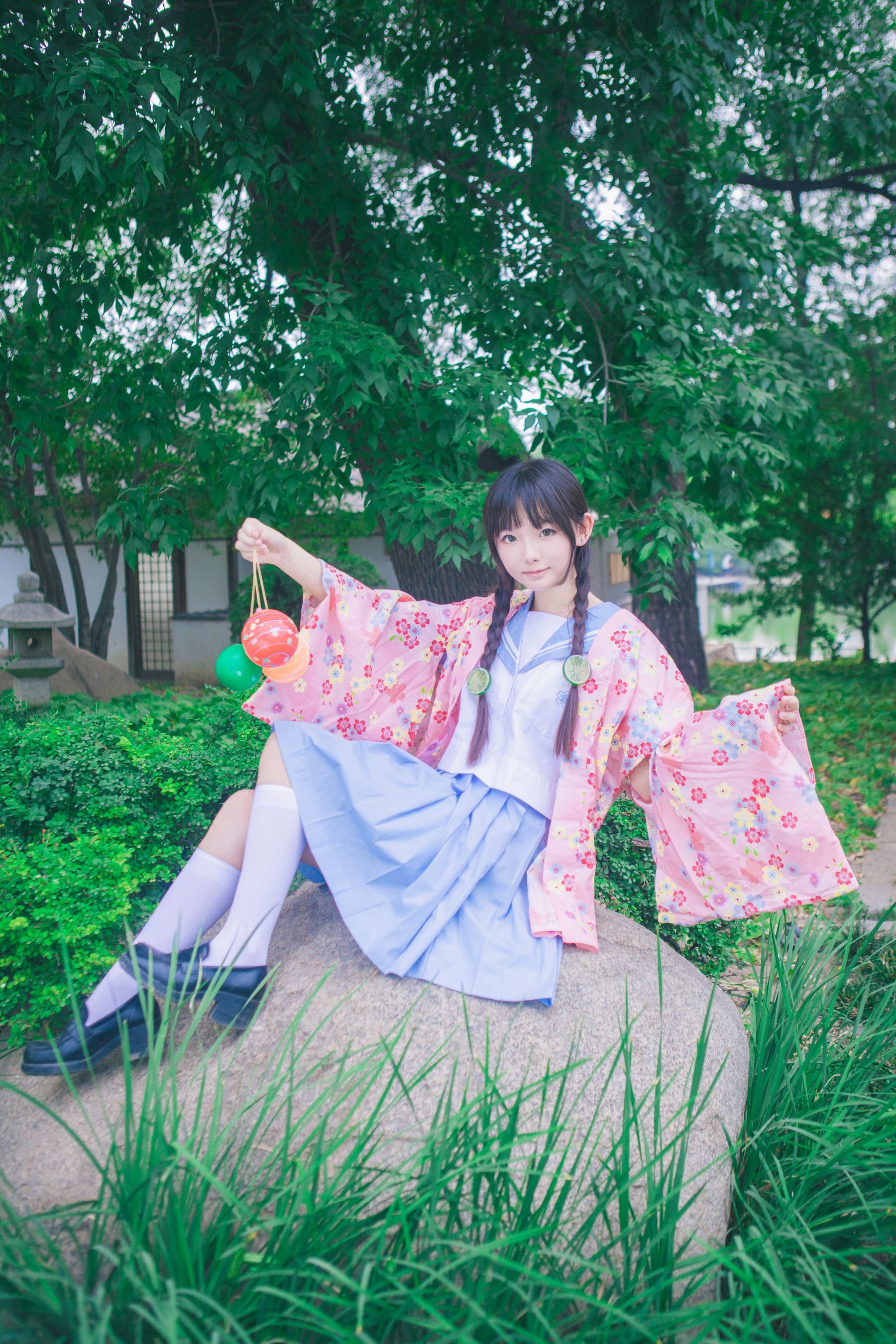 可爱妹妹樱群 和服