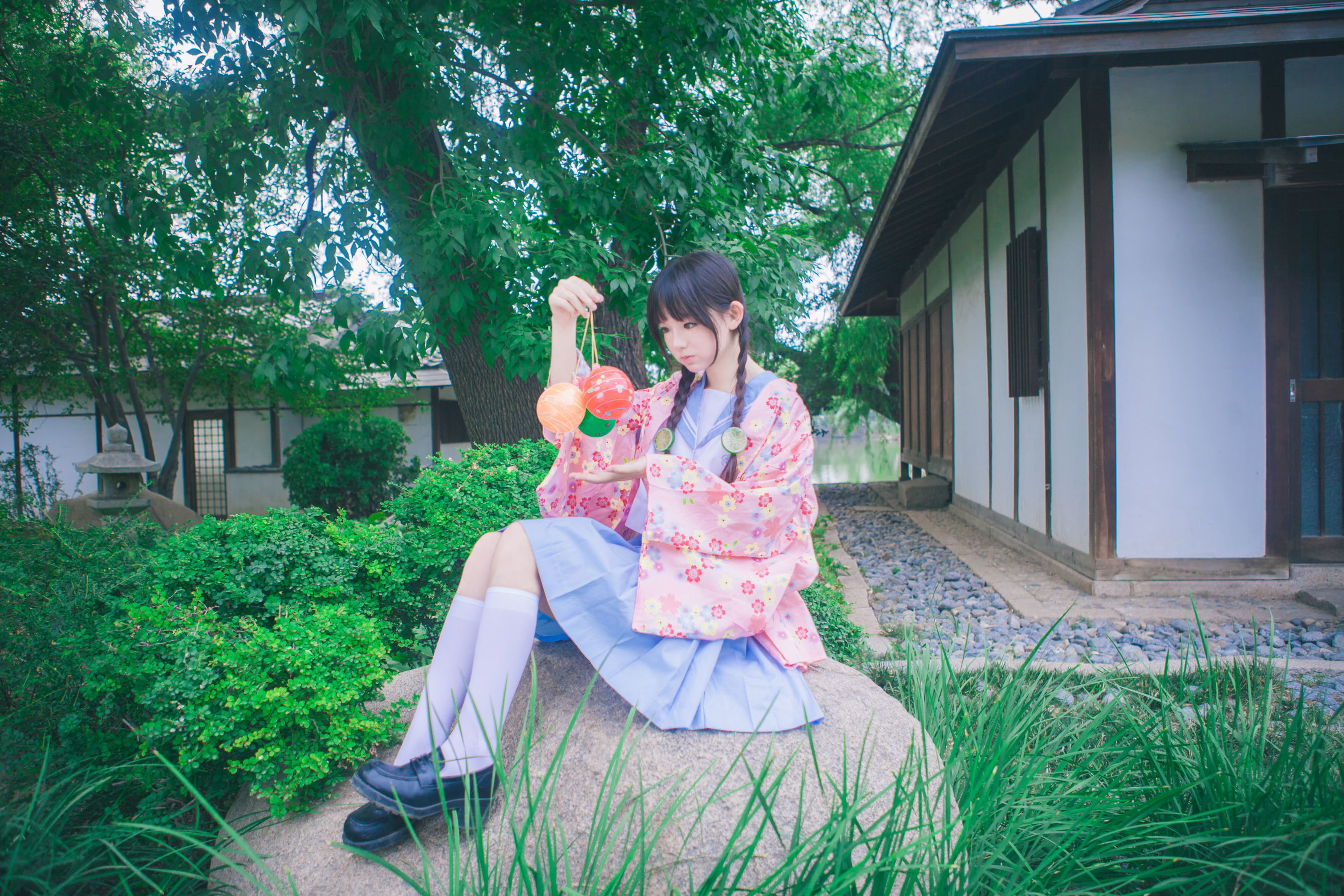 可爱妹妹樱群 和服