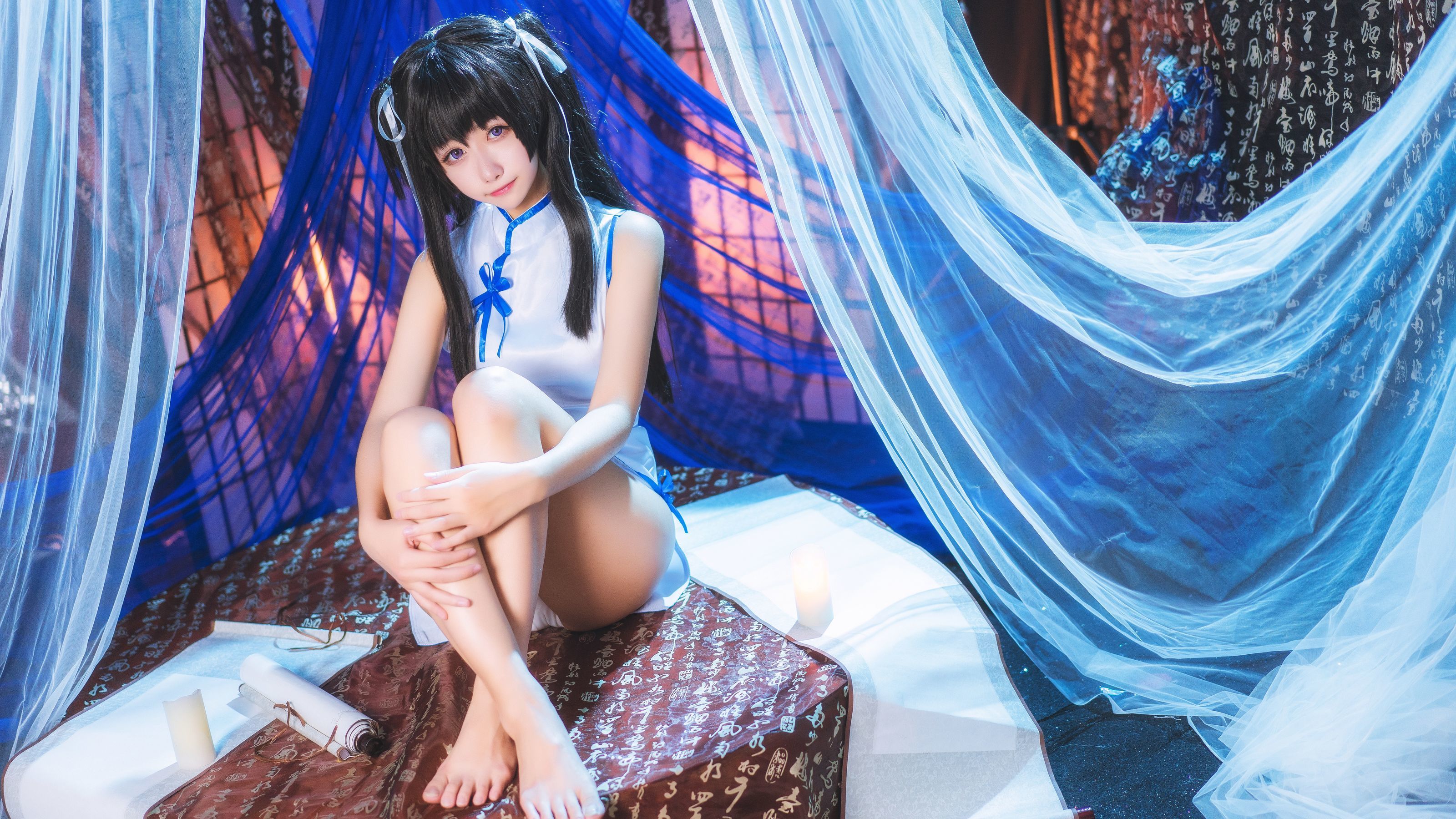 微博妹子Momoko葵葵 铃白