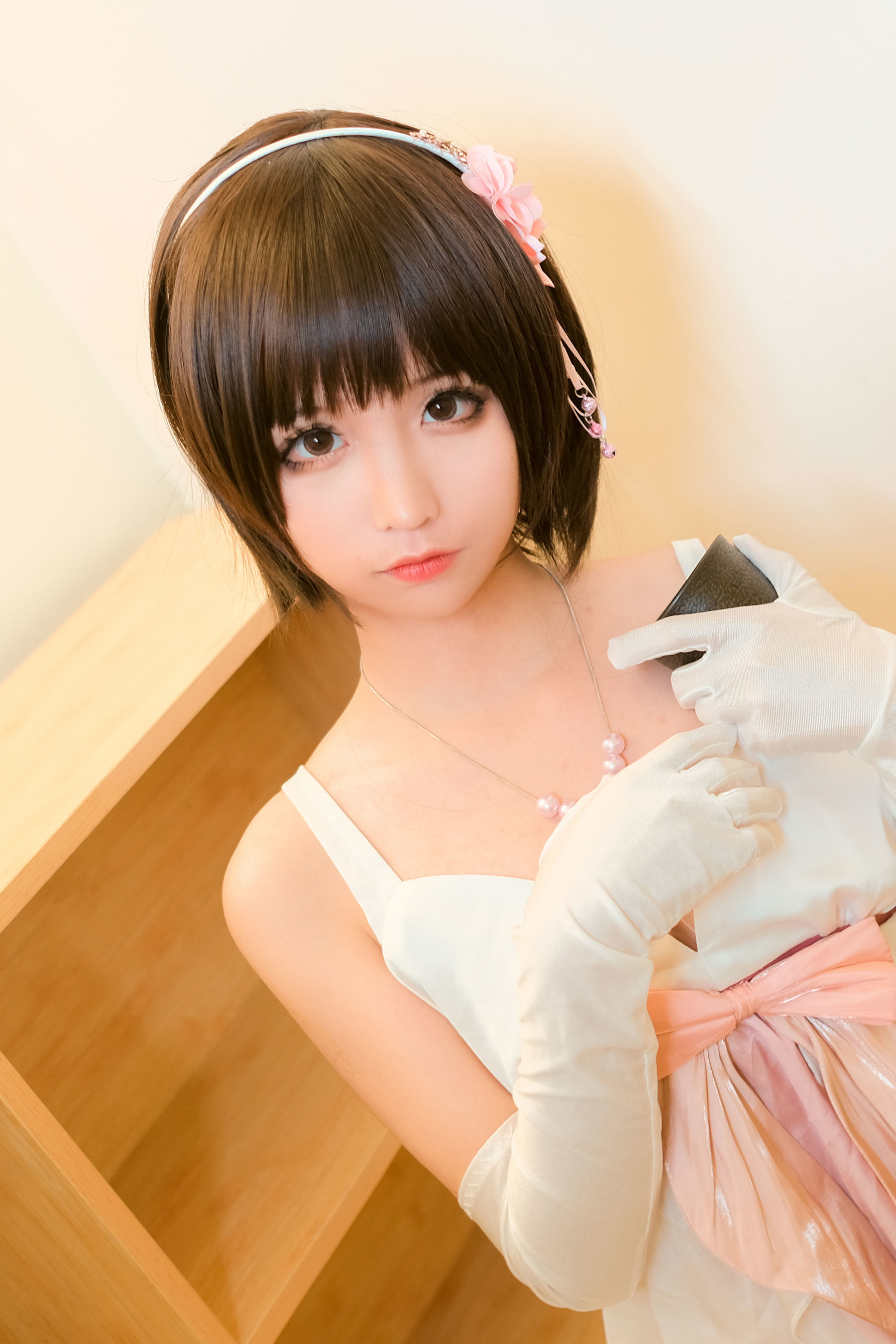 动漫博主蠢沫沫 加藤惠礼服