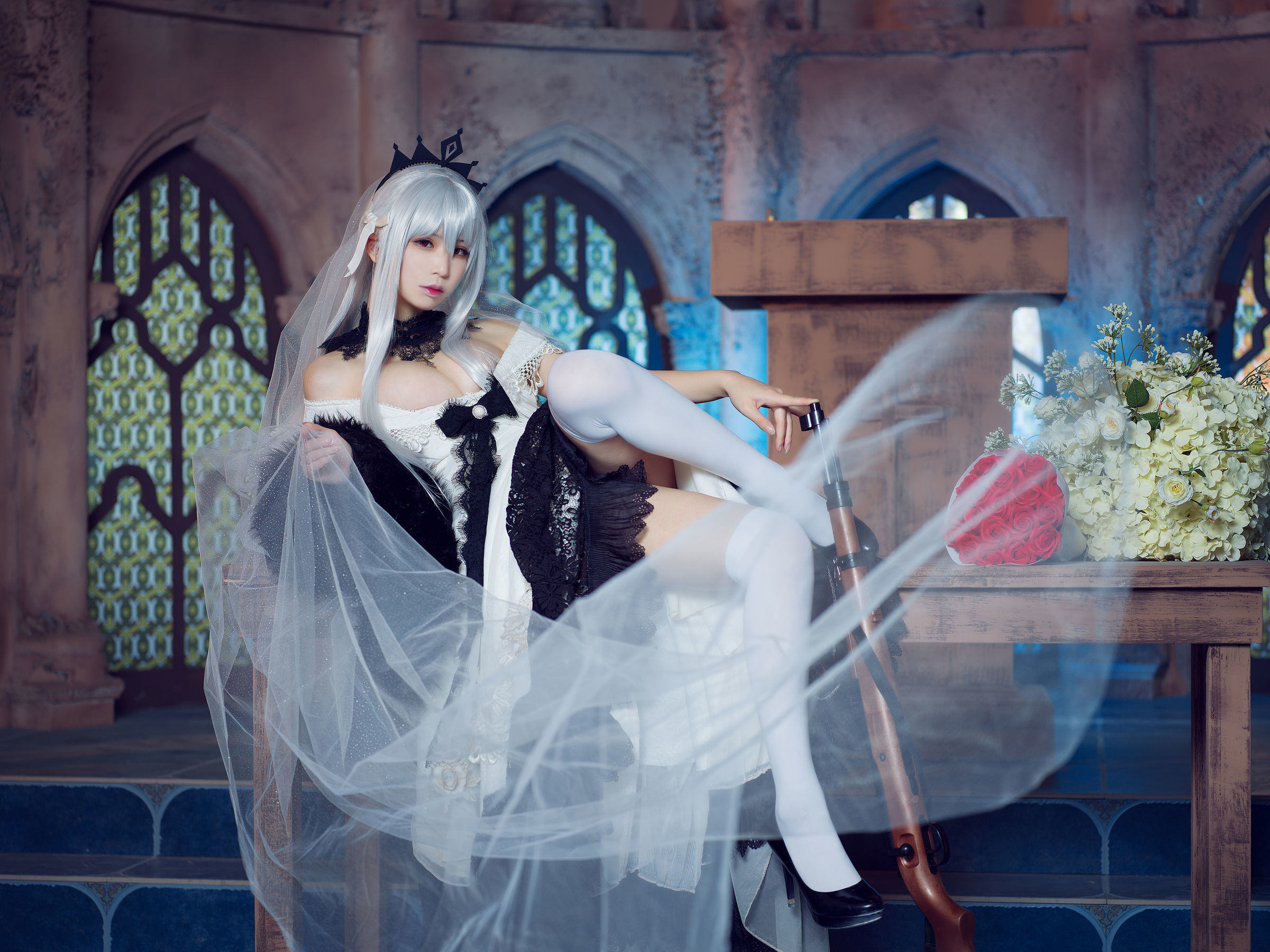 动漫博主爱老师_PhD 少女前线 Kar98k