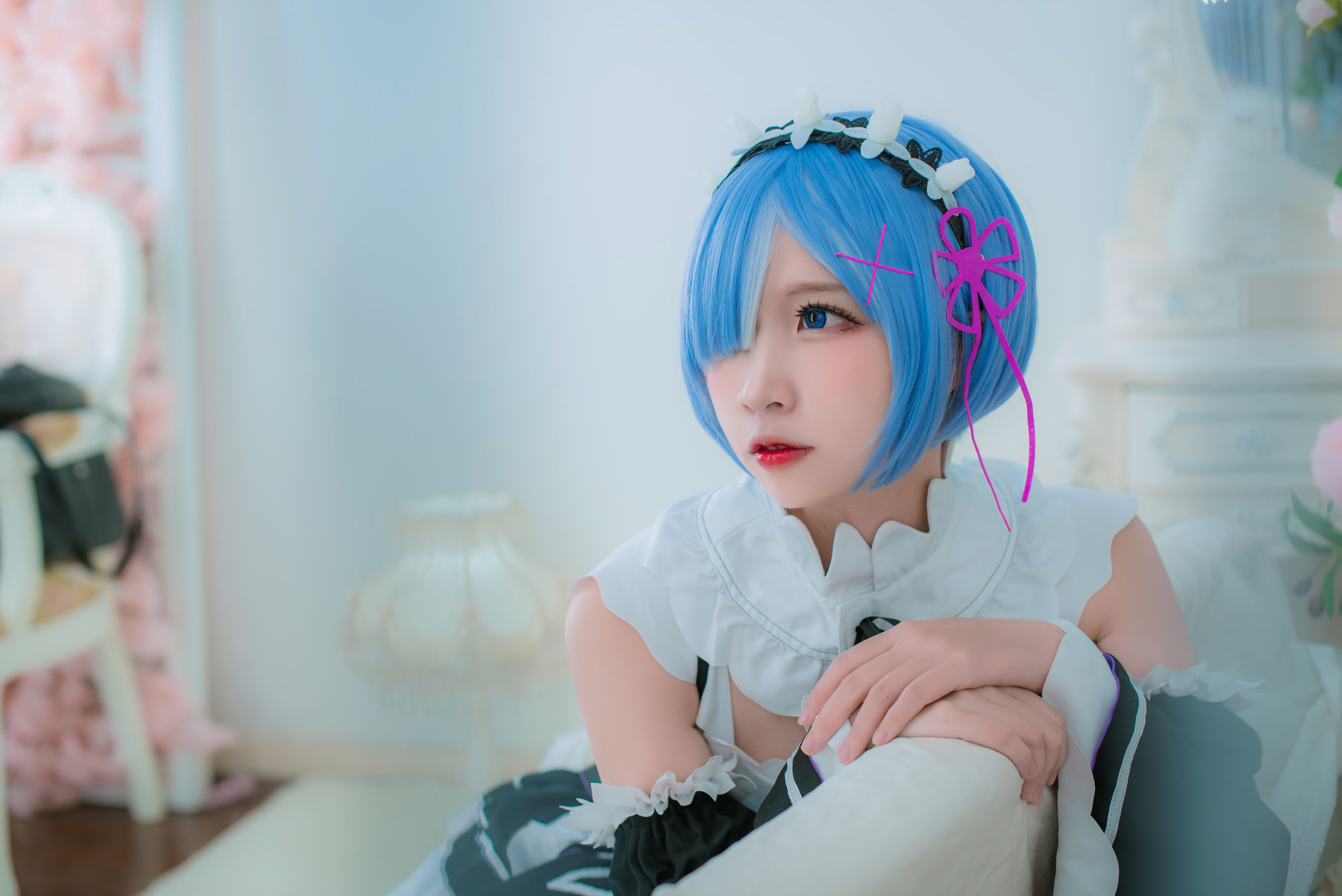 人气Coser二佐Nisa 蕾姆女仆
