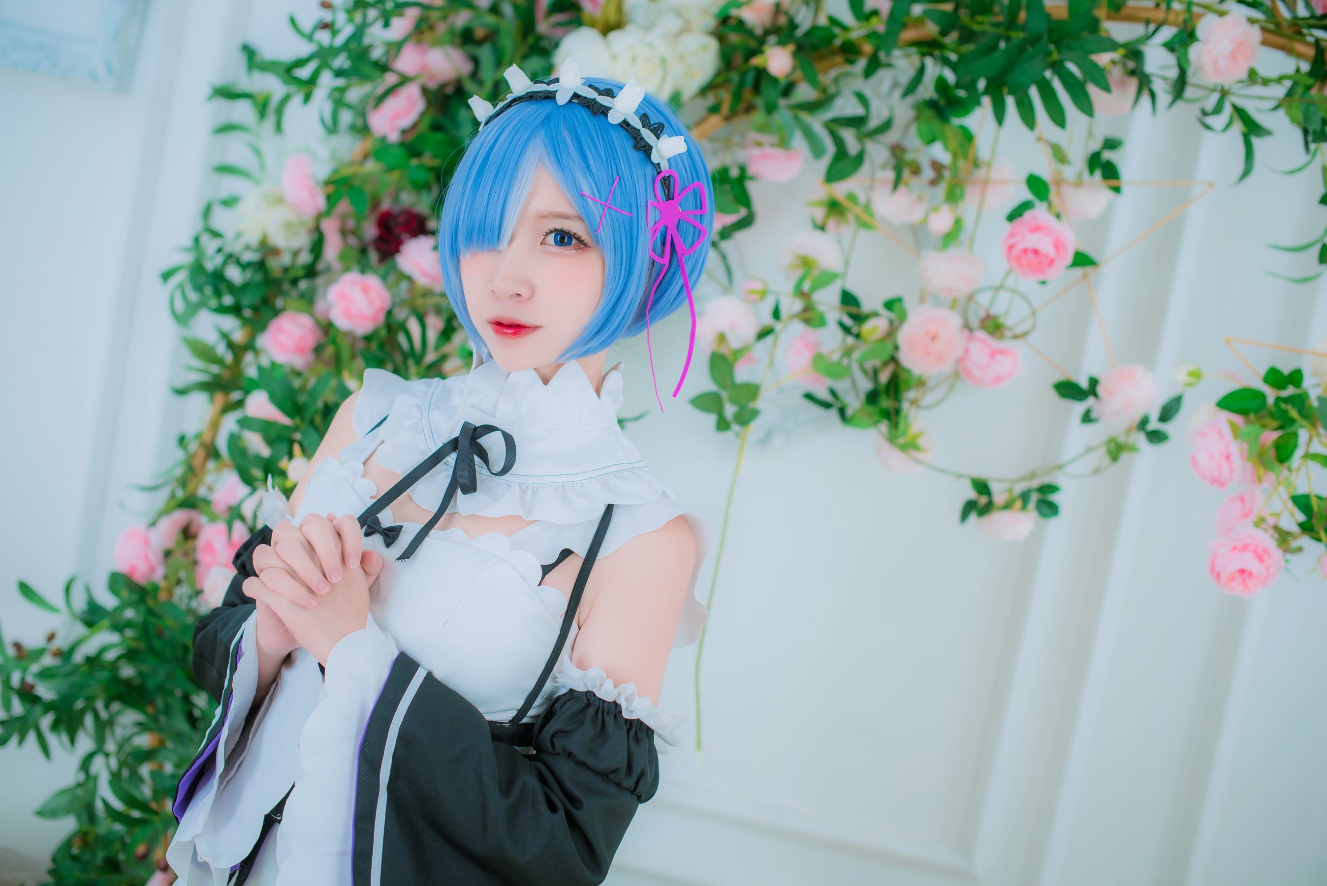 人气Coser二佐Nisa 蕾姆女仆