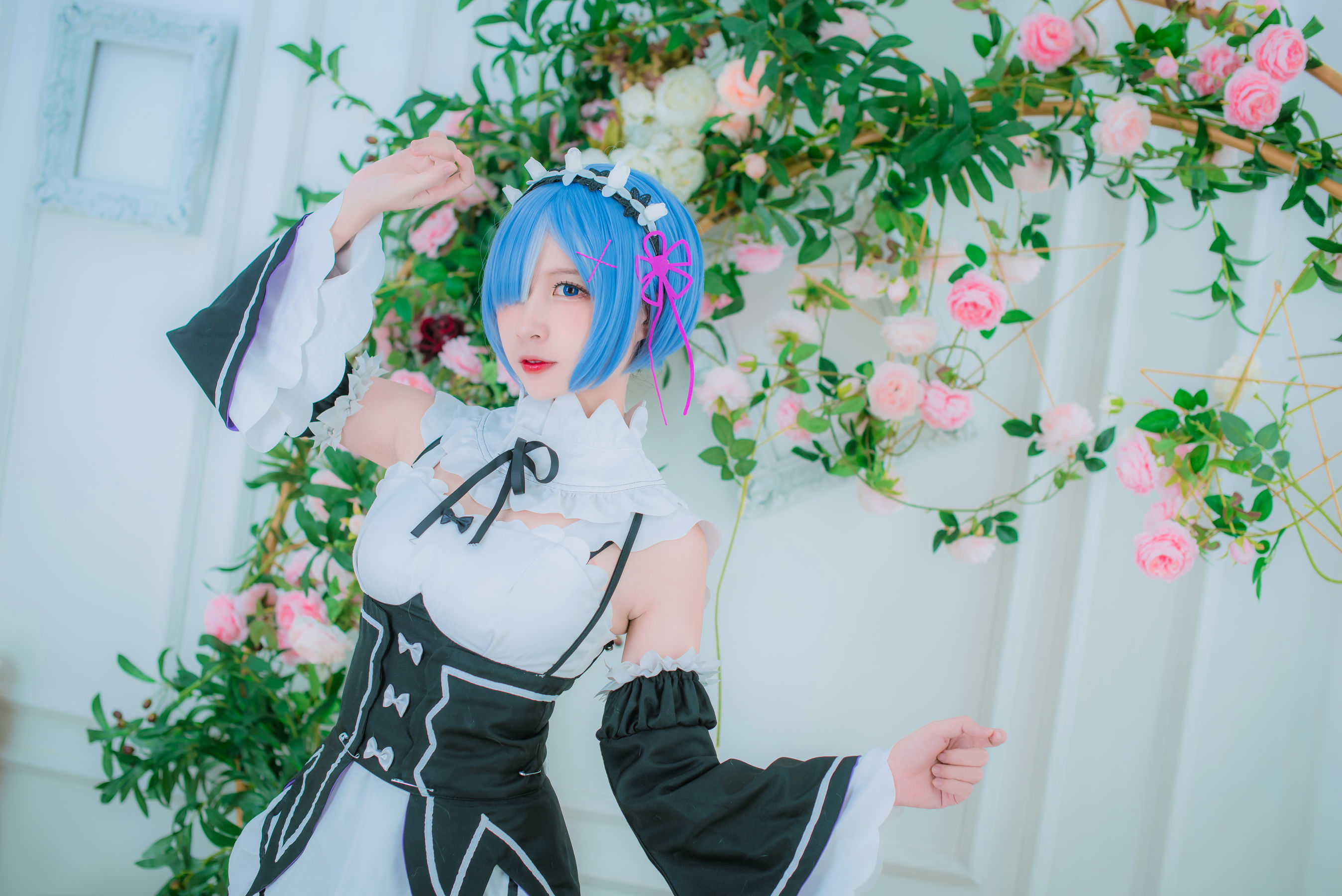人气Coser二佐Nisa 蕾姆女仆