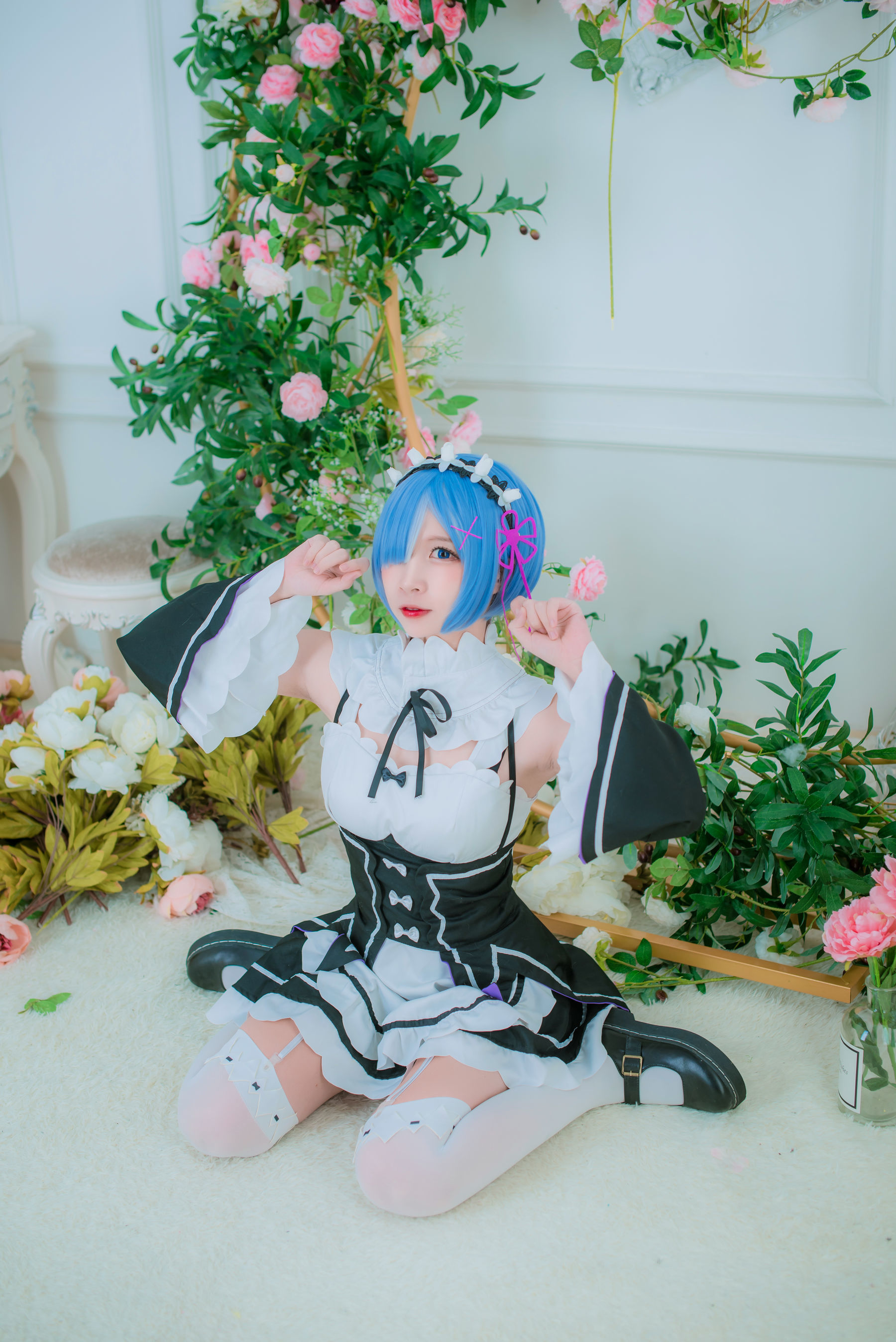 人气Coser二佐Nisa 蕾姆女仆