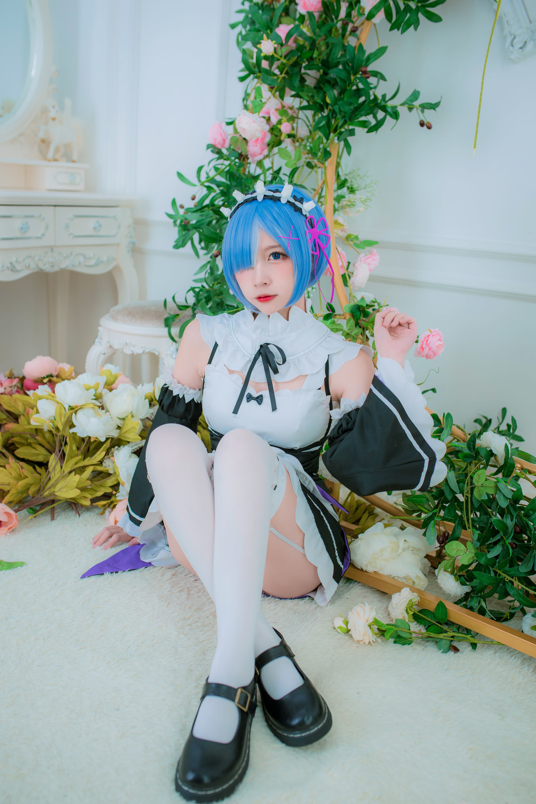 人气Coser二佐Nisa 蕾姆女仆