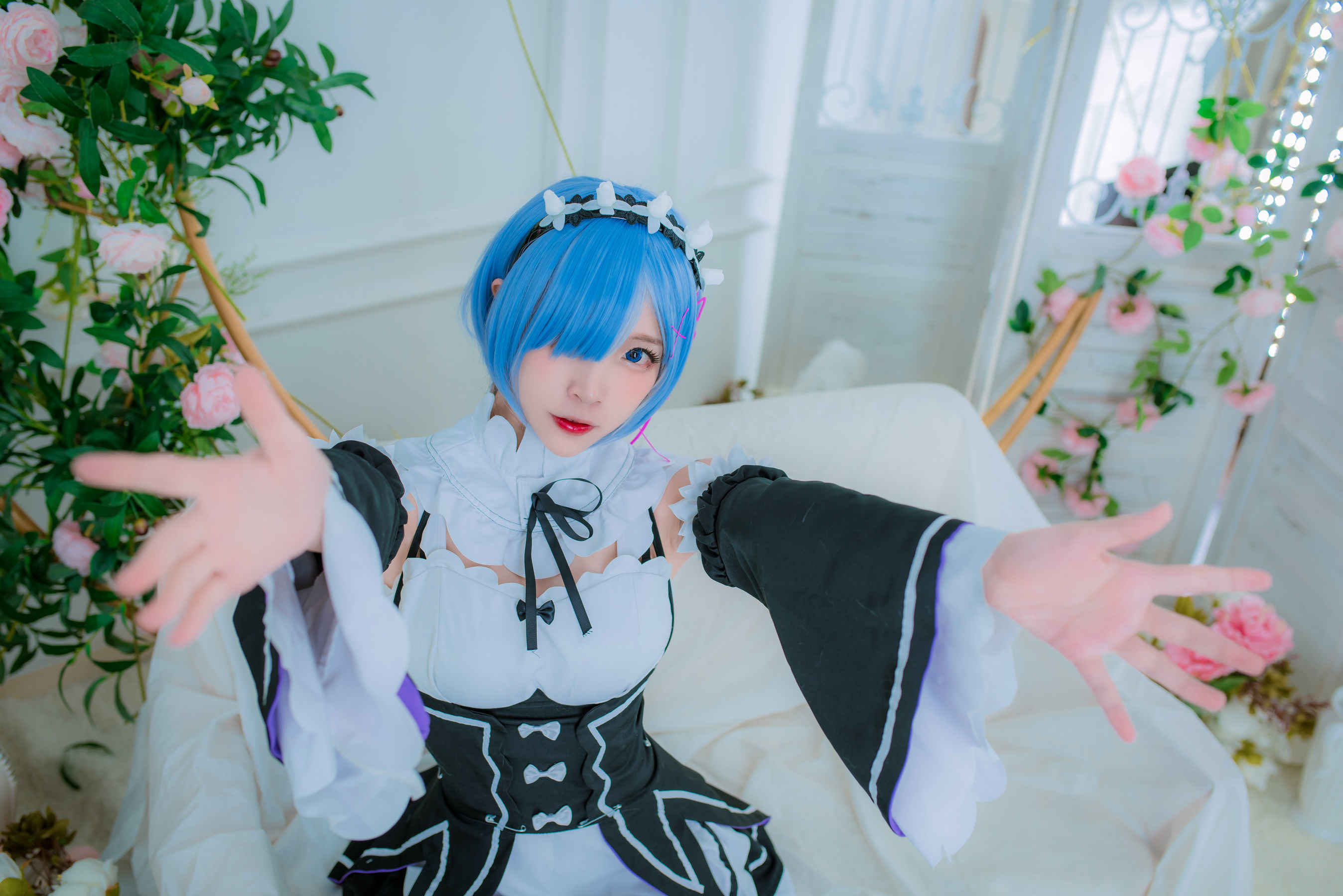 人气Coser二佐Nisa 蕾姆女仆
