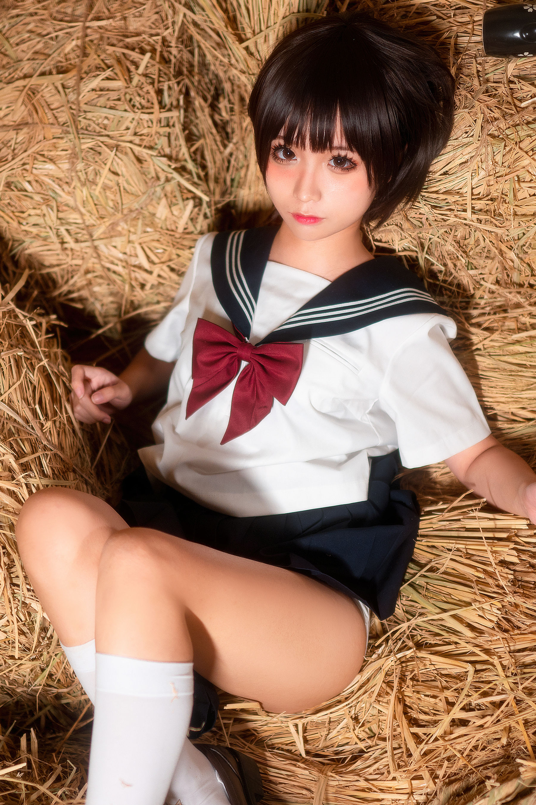 动漫博主蠢沫沫 稻草里的少女