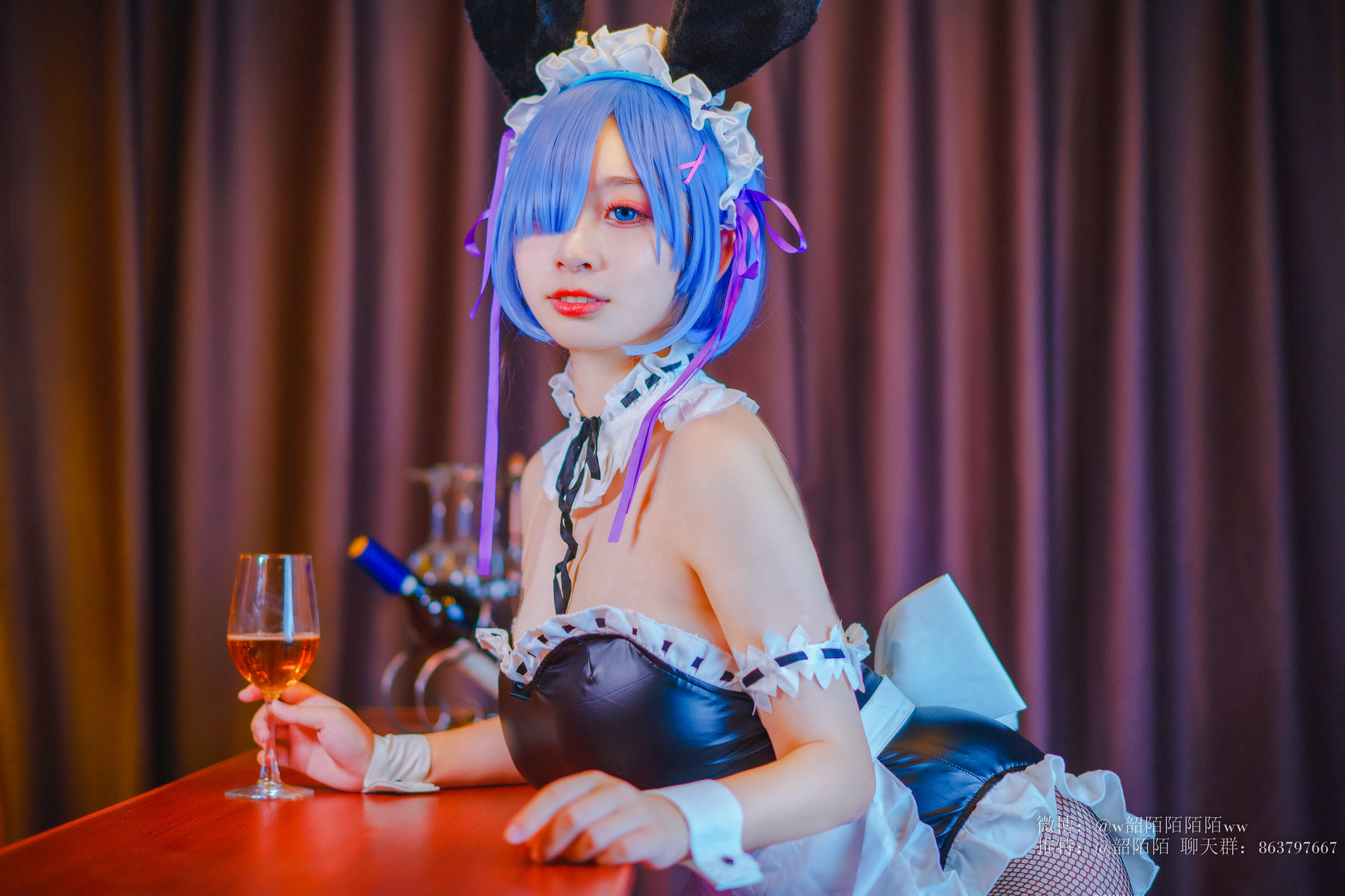 Cosplay美女韶陌陌 雷姆