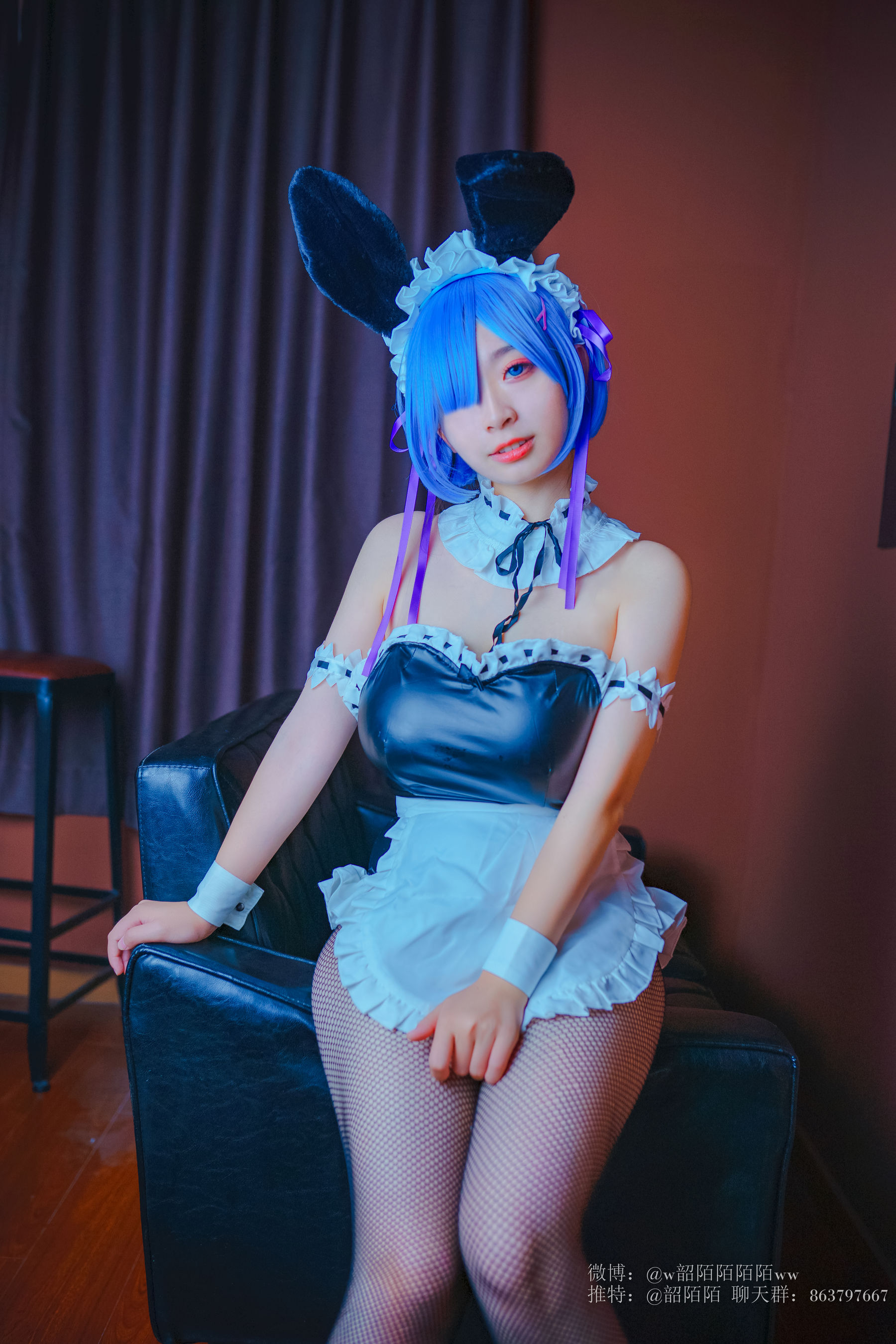 Cosplay美女韶陌陌 雷姆