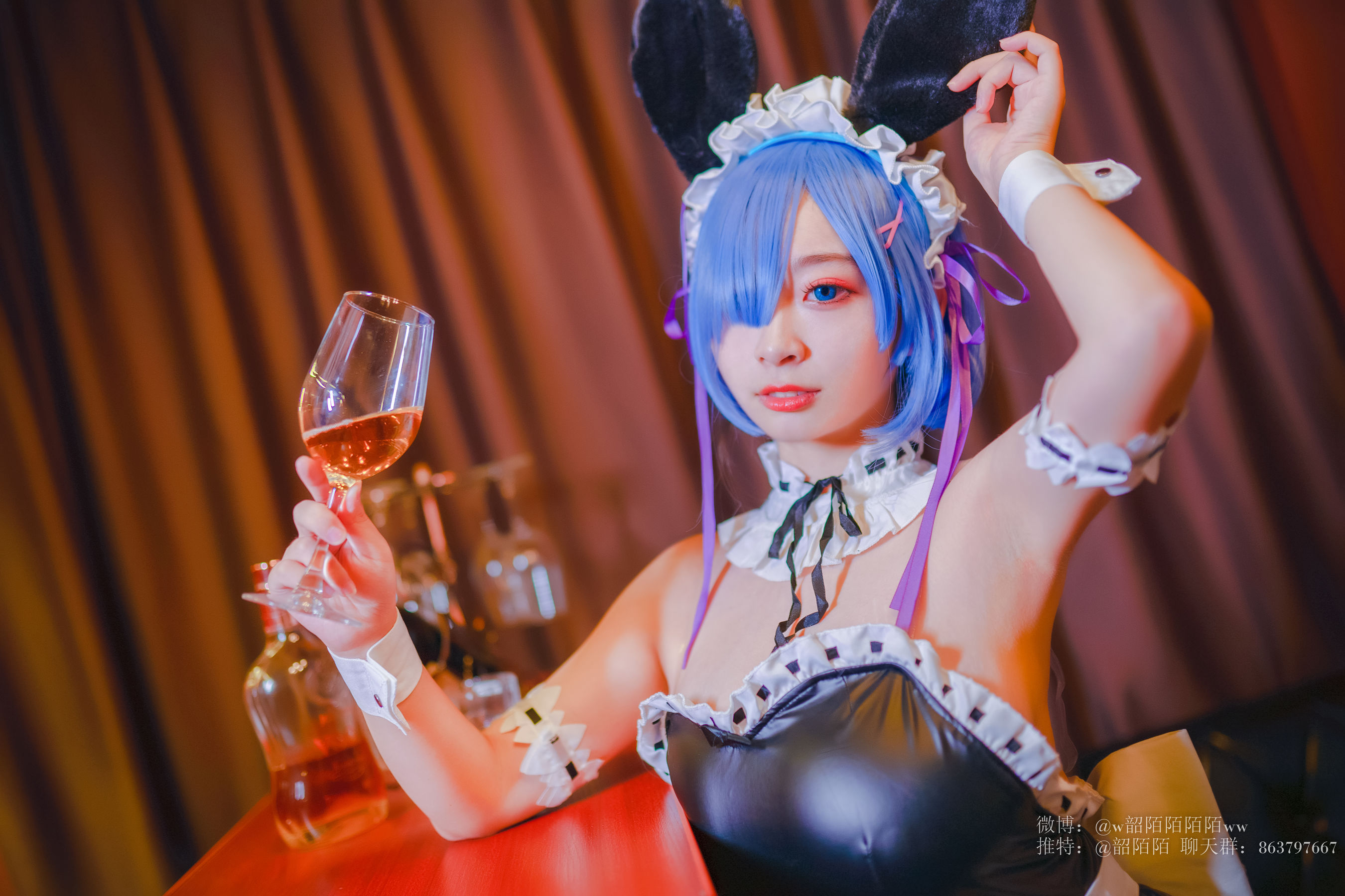 Cosplay美女韶陌陌 雷姆