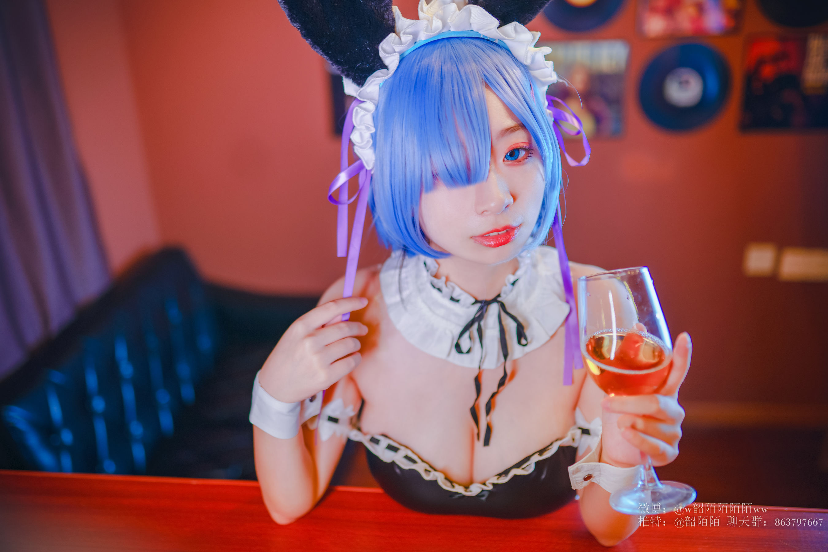Cosplay美女韶陌陌 雷姆