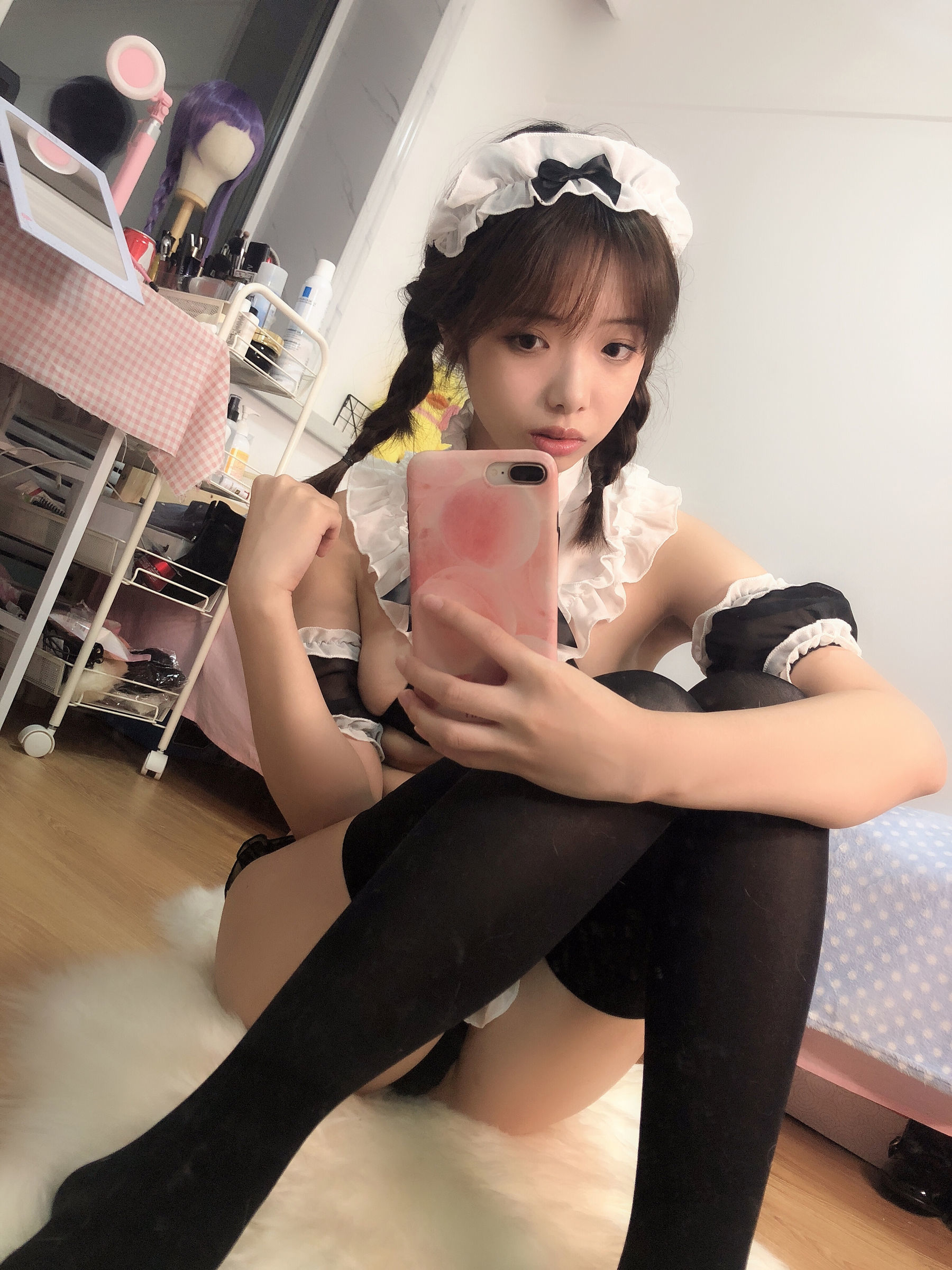 动漫博主雯妹 自拍本（1号本）女仆