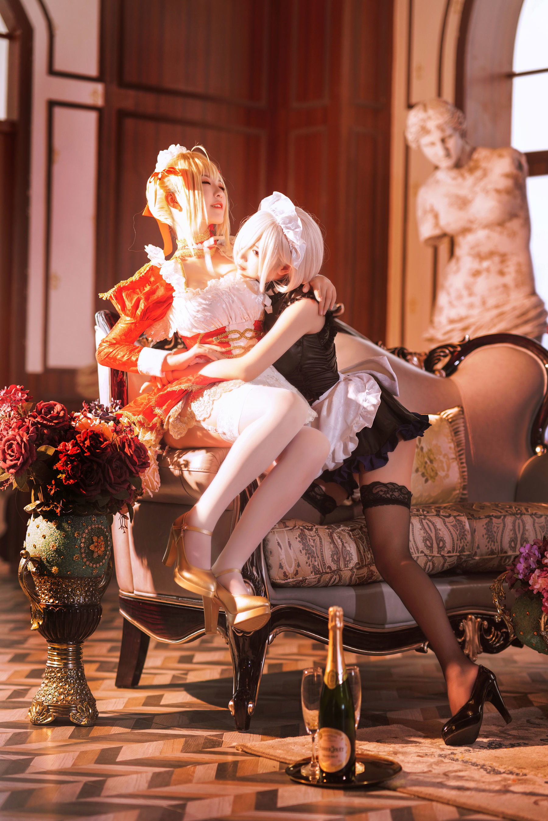 半半子&面饼仙儿 Claudius x Kyrielight Maid