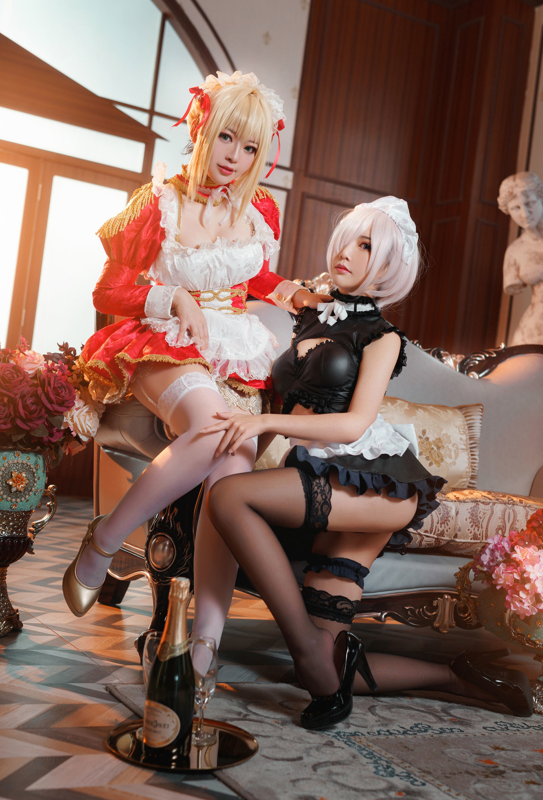 半半子&面饼仙儿 Claudius x Kyrielight Maid