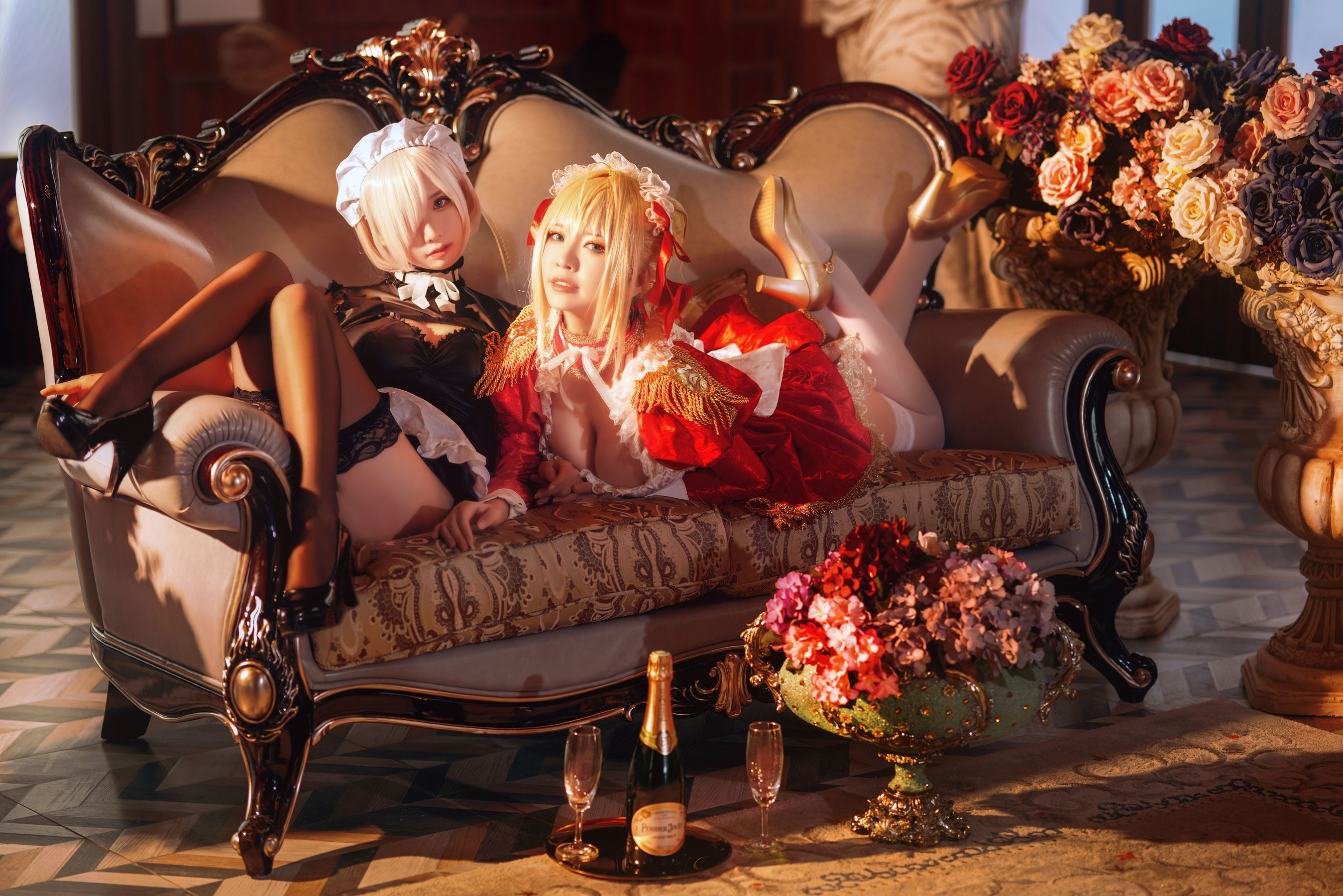 半半子&面饼仙儿 Claudius x Kyrielight Maid